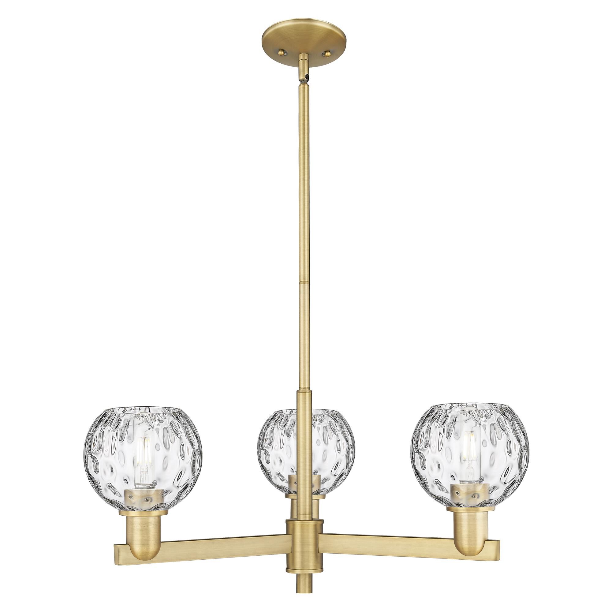 Bruno Marashlian Athens Water Glass 28 Inch Chandelier by Innovations Lighting