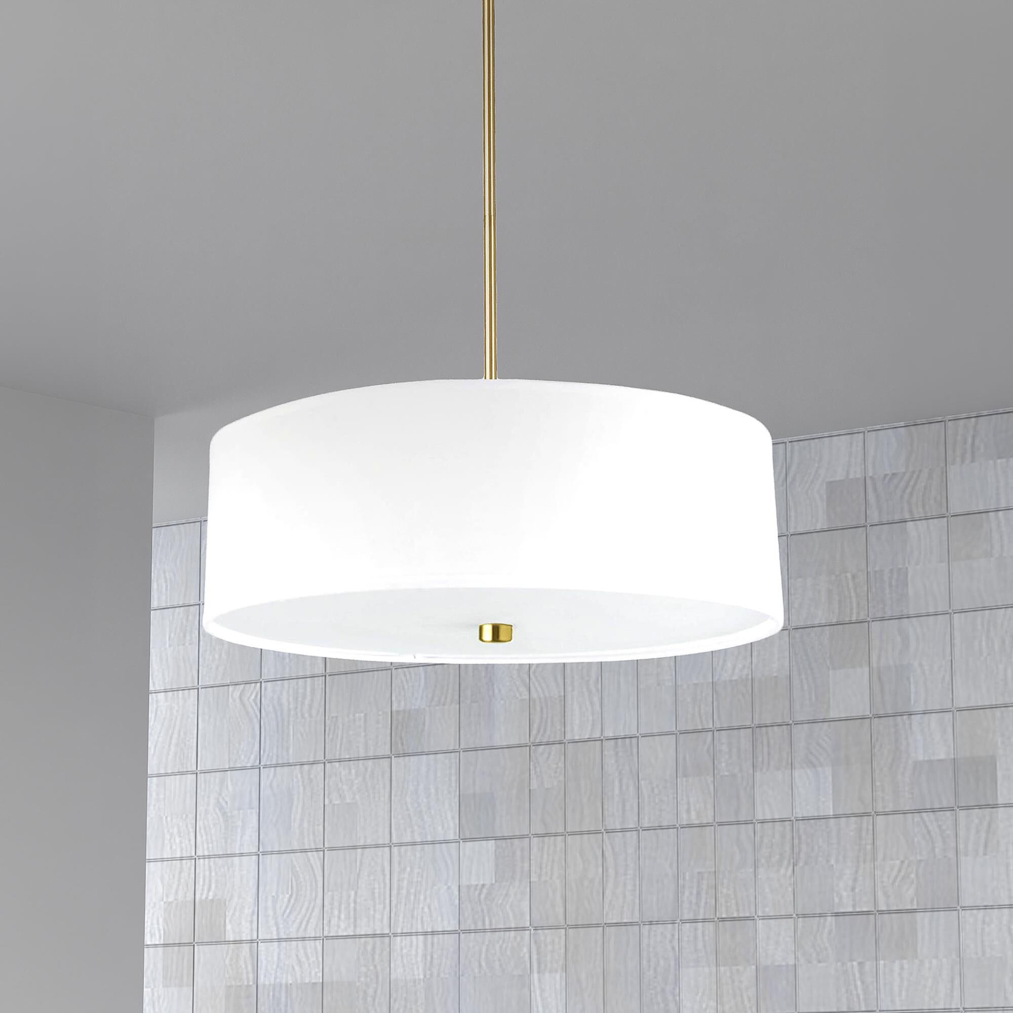 Everly 20 Inch Large Pendant by Dainolite
