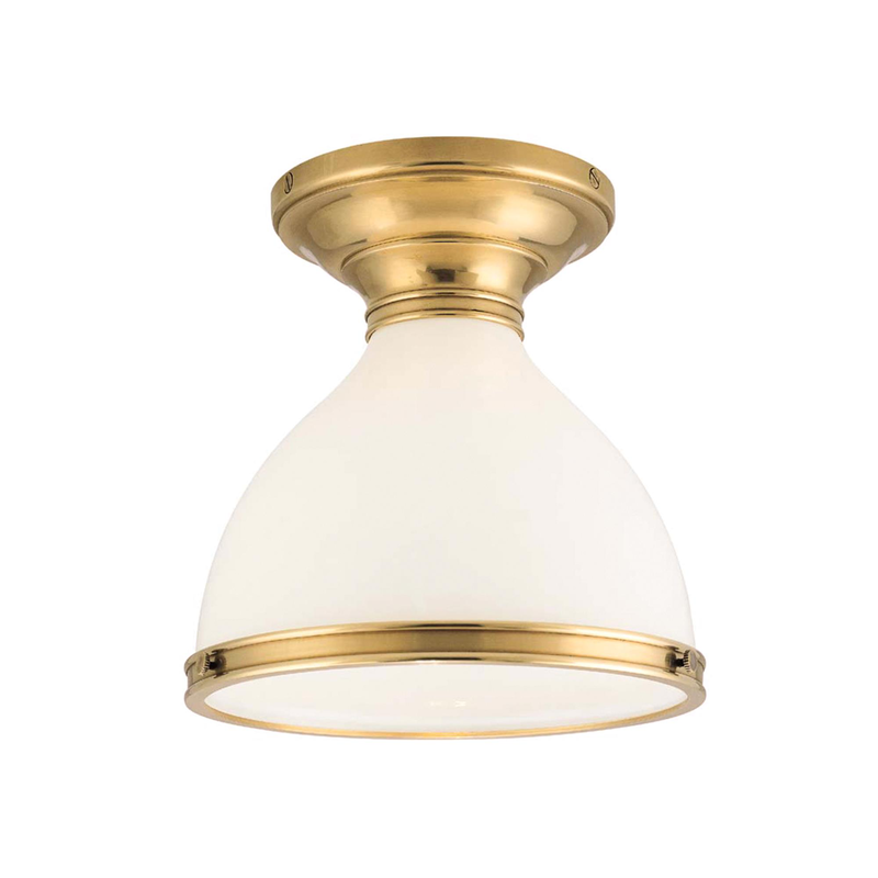 Randolph 10 Inch Semi Flush Mount by Hudson Valley Lighting