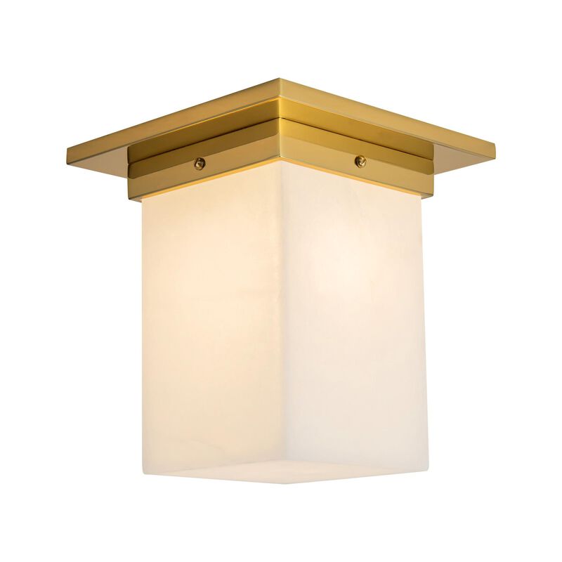 Jason Koharik Mineral 8 Inch Flush Mount by Alora Lighting