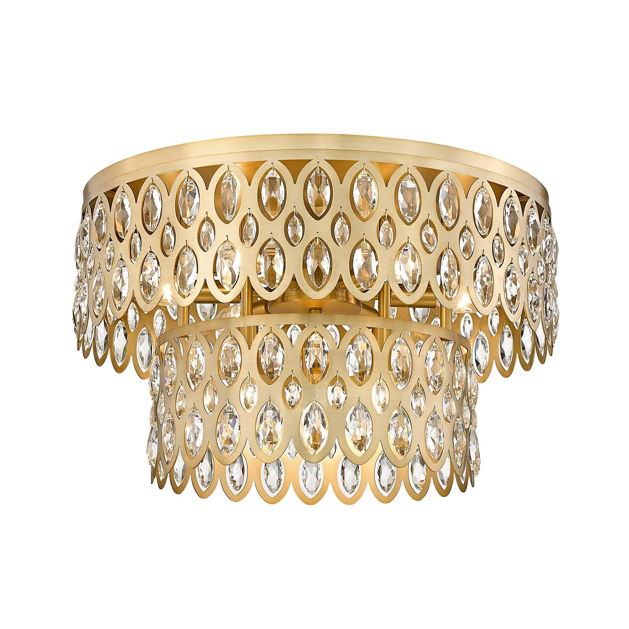 Shown in Heirloom Brass finish