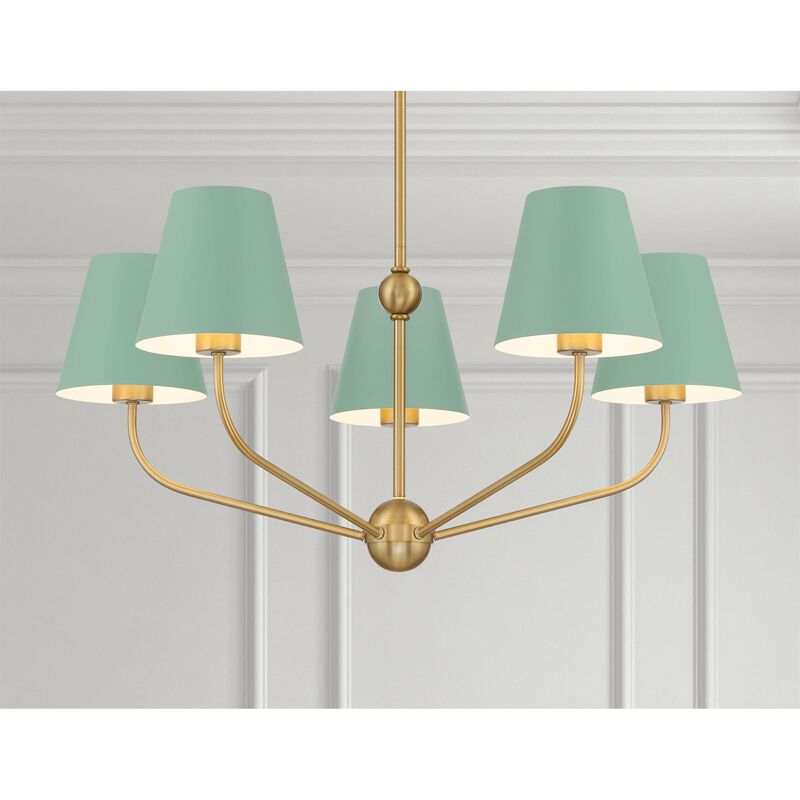 Xavier 28 Inch Chandelier by Crystorama