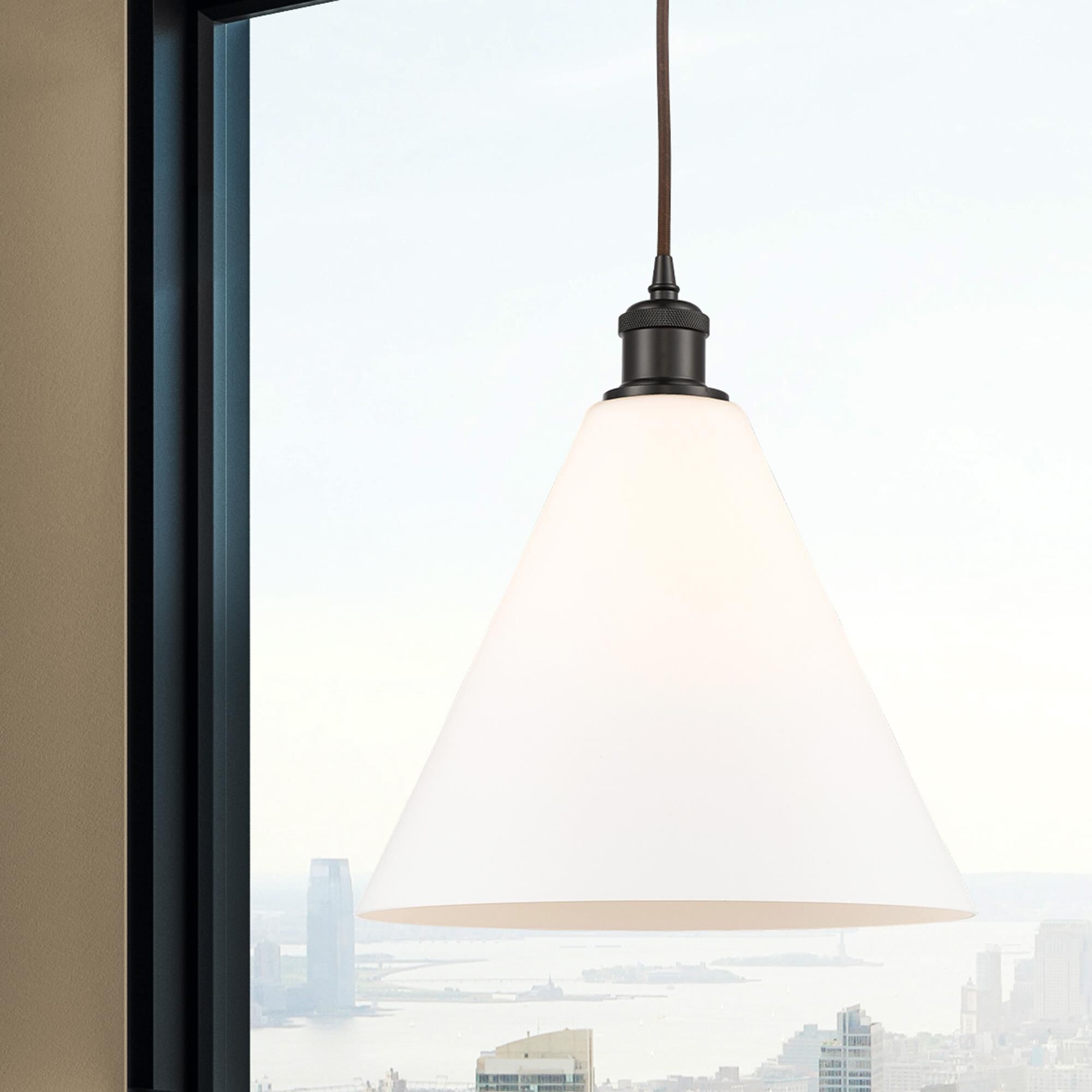 Innovations Lighting Bruno Marashlian Ballston Cone 12 Inch Mini Pendant