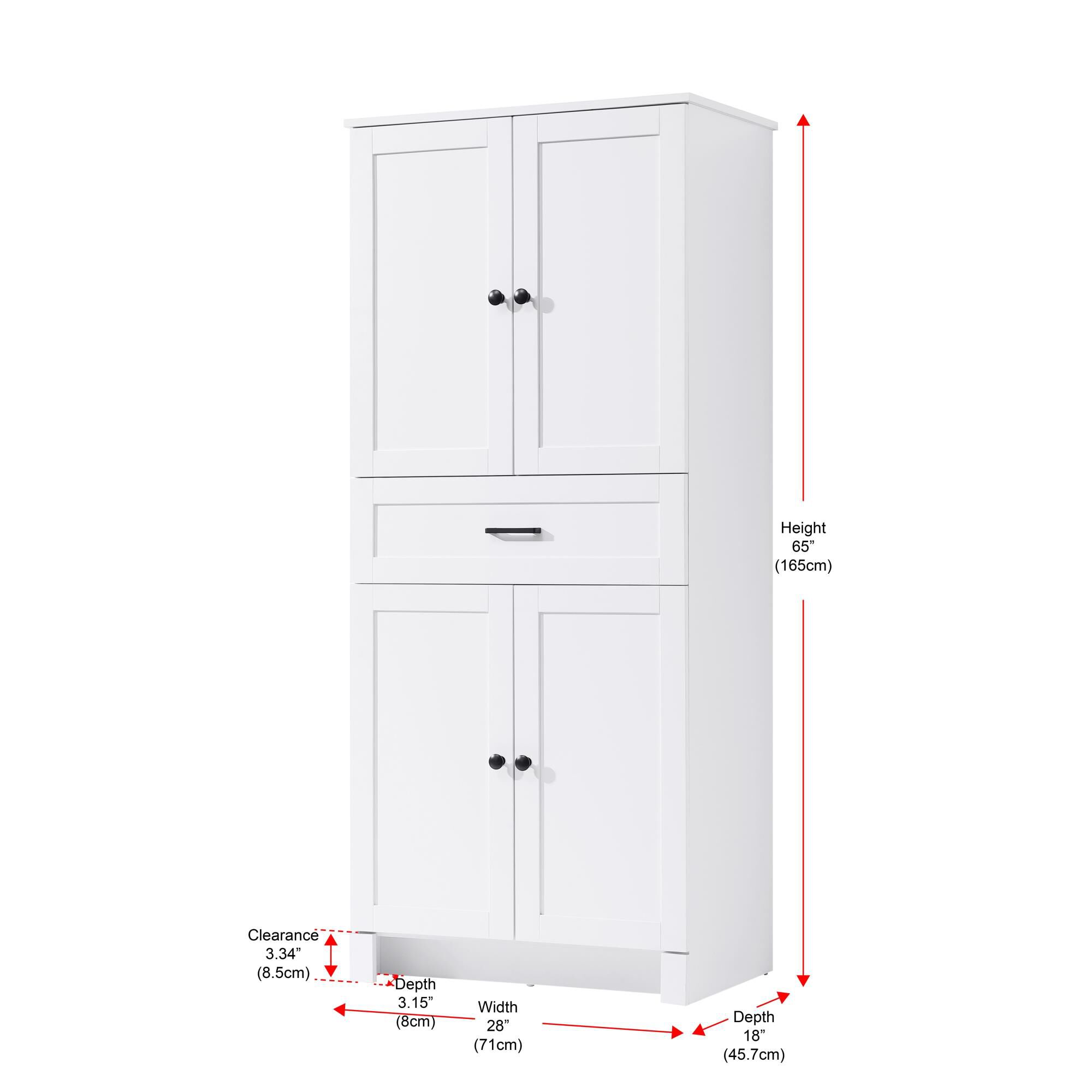 Soma 65 Inch Storage Cabinet by Elegant Decor