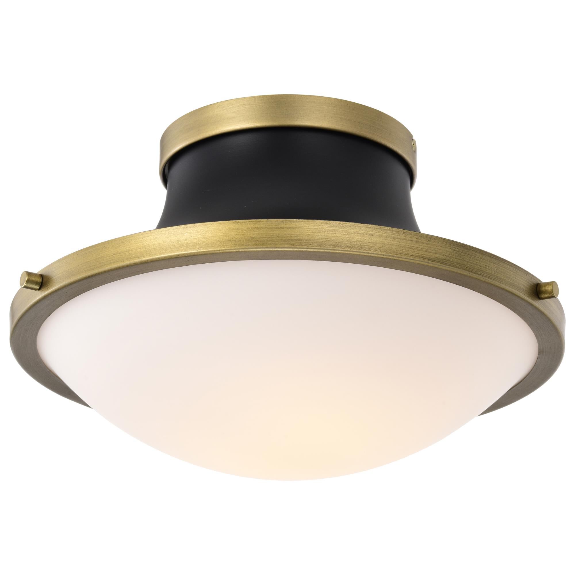 Lafayette 1 Light Semi Flush Light by Nuvo Lighting