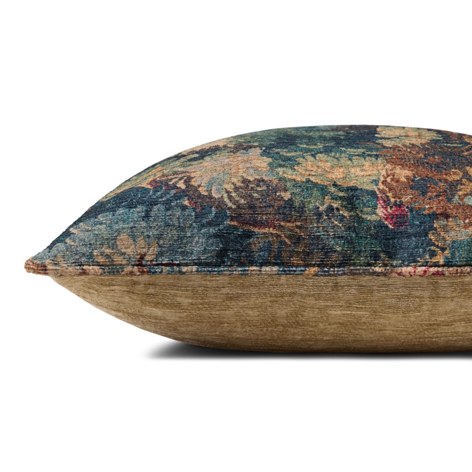 Shown in Green / Multi finish and Cover Only - Pillow Sold Separately accent