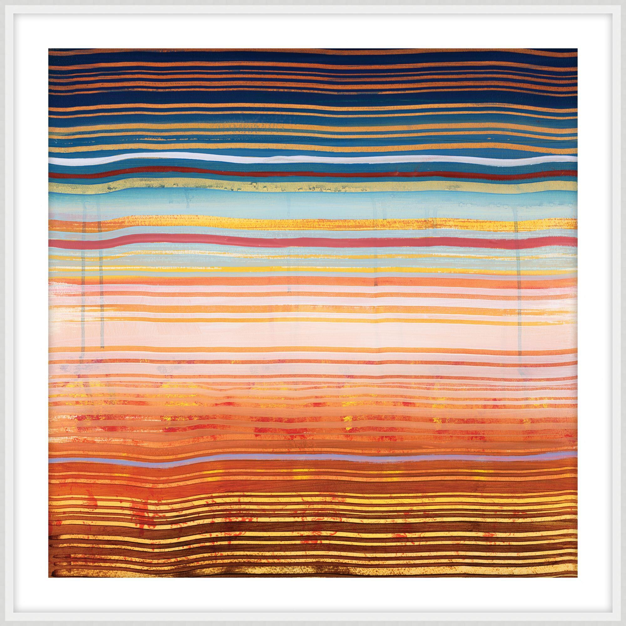 A Linear Arrangement Print by LEVEL57