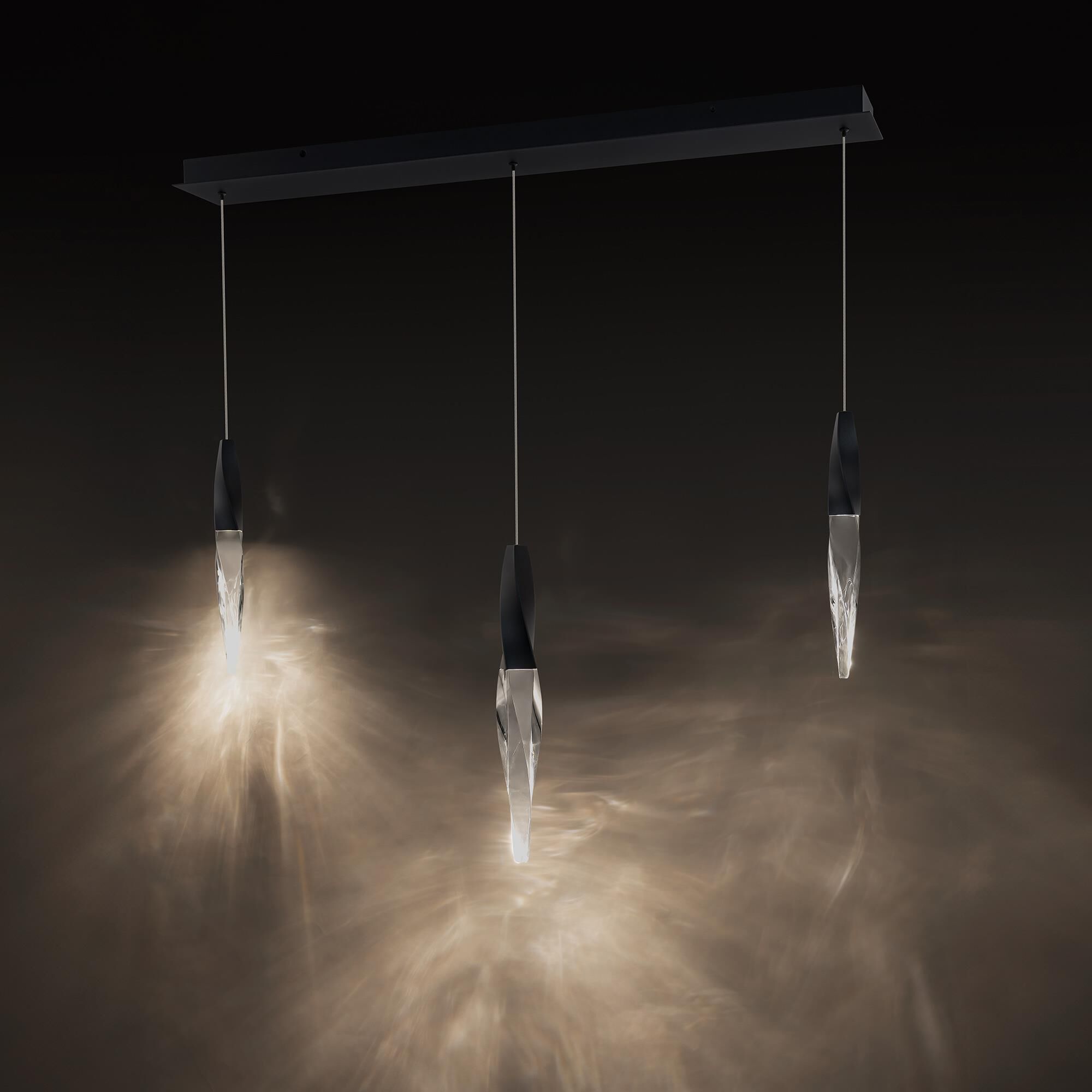 Kindjal Linear Suspension Light by Schonbek Beyond