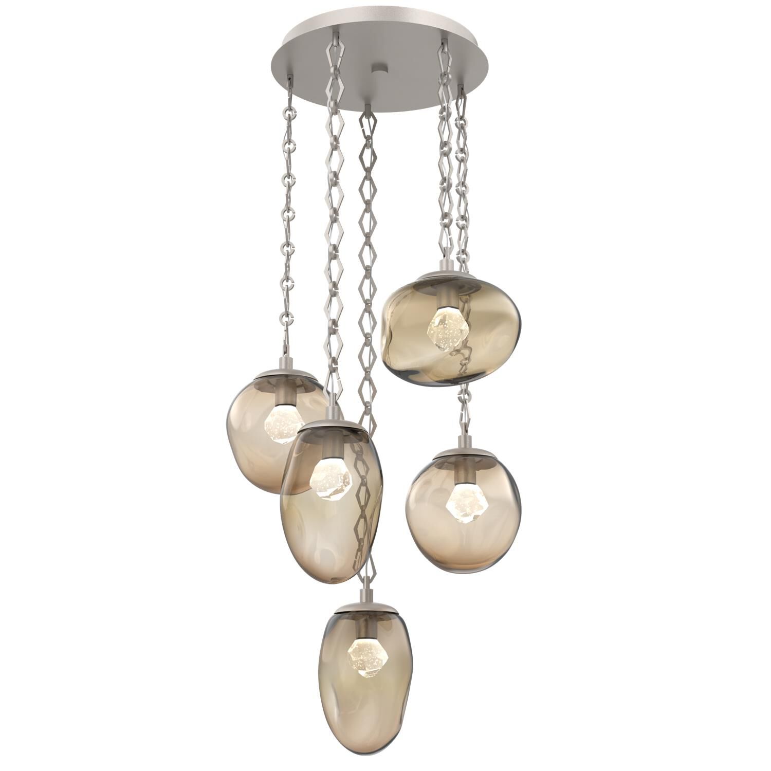Levi Wilson Cosmos Led 24 Inch Multi Light Pendant by Hammerton Studio