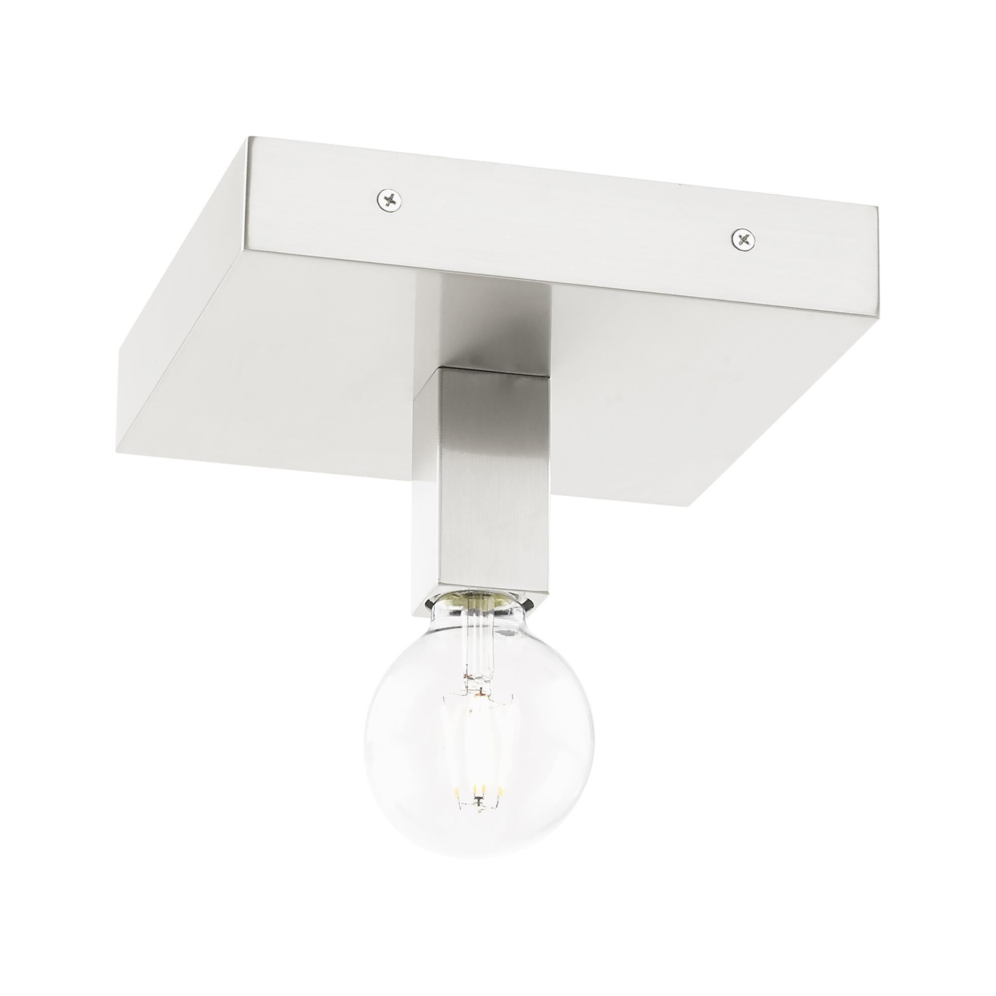 Solna 8 Inch 1 Light Flush Mount by Livex Lighting