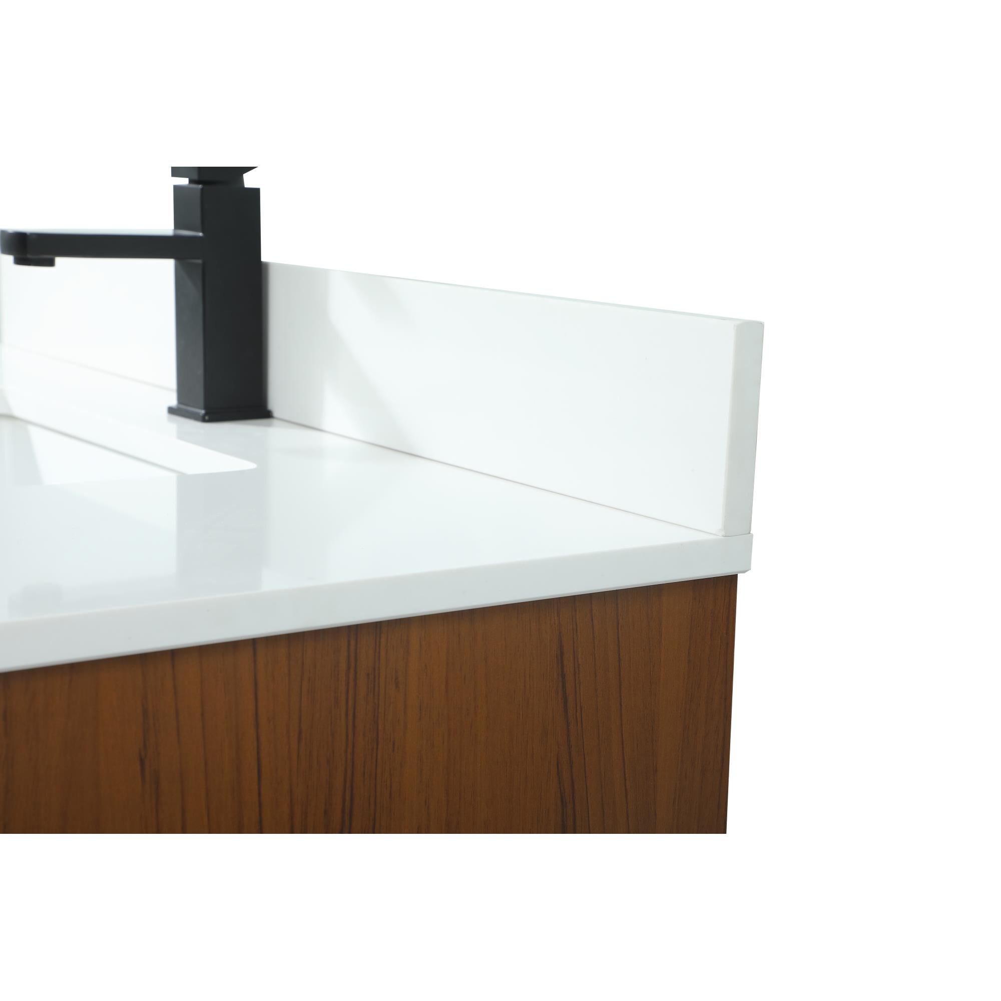 Shown in Teak finish