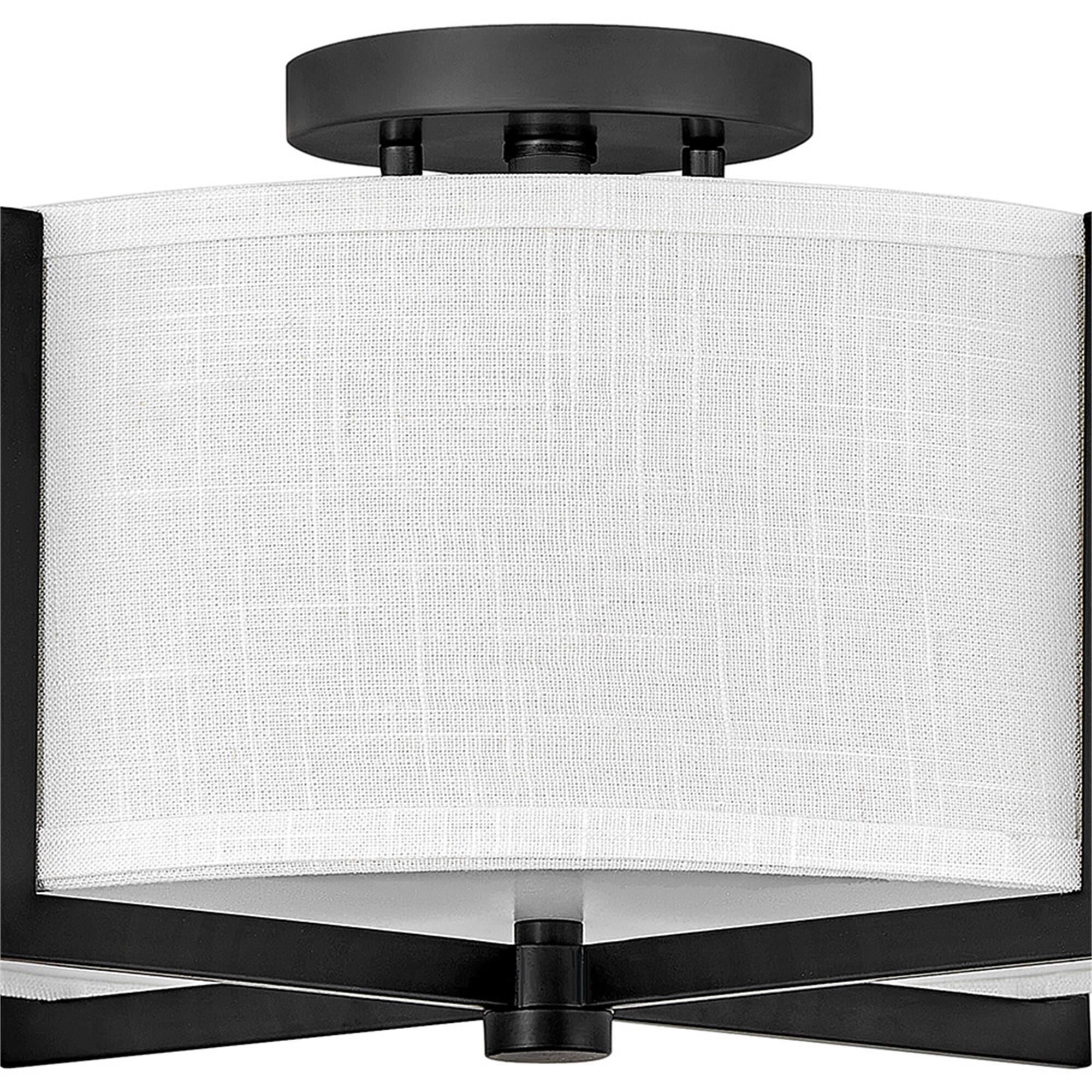 Axis 14 Inch 2 Light Semi Flush Mount,