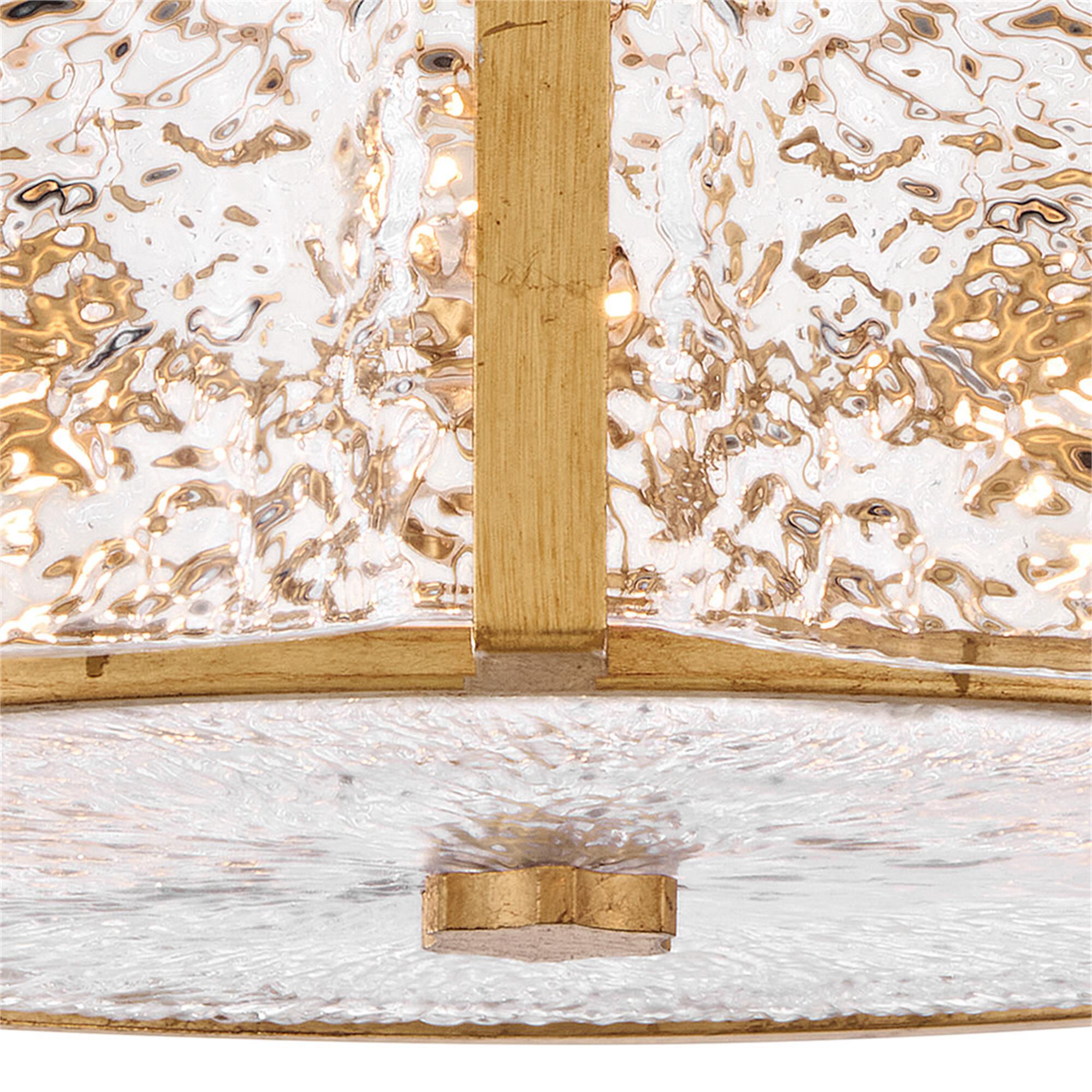 Florian 20 Inch 5 Light Semi Flush Mount,