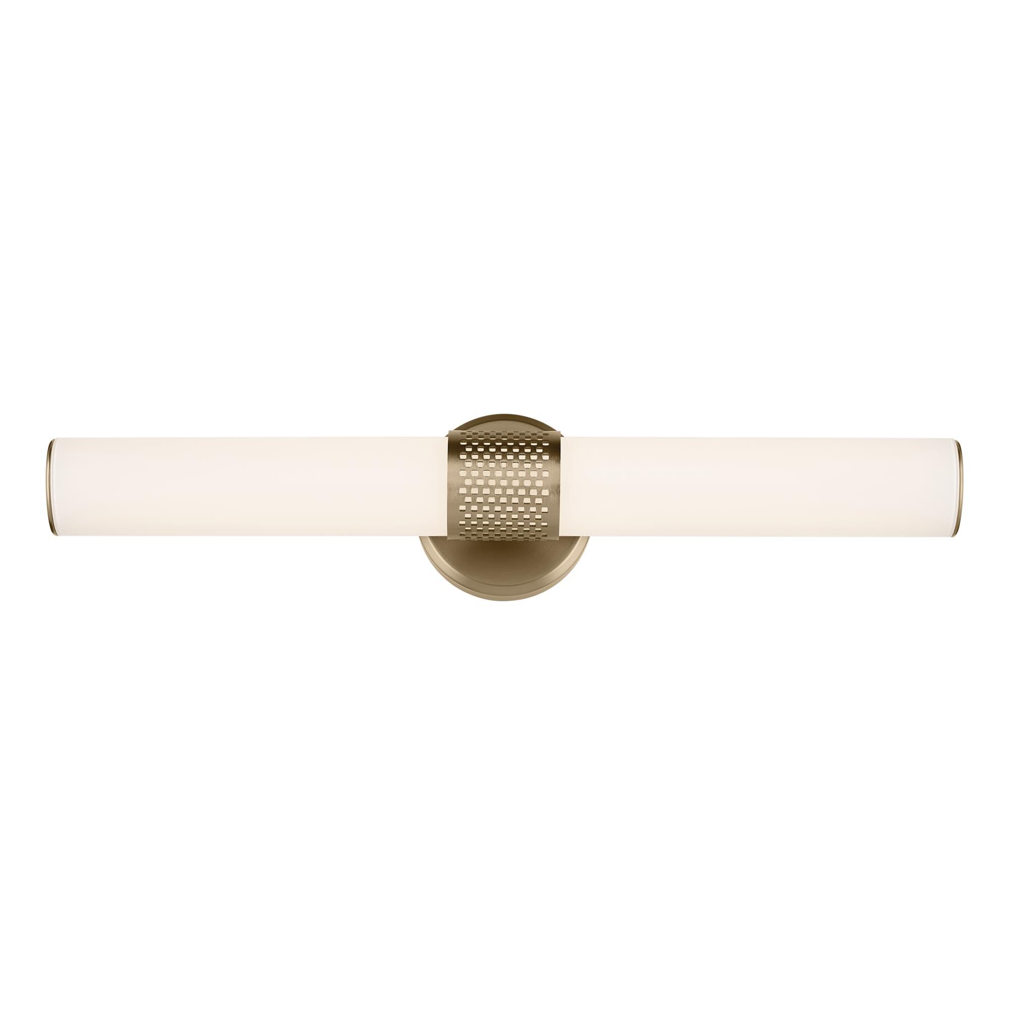 Shown in Champagne Bronze finish and Clear with Painted White Inside glass