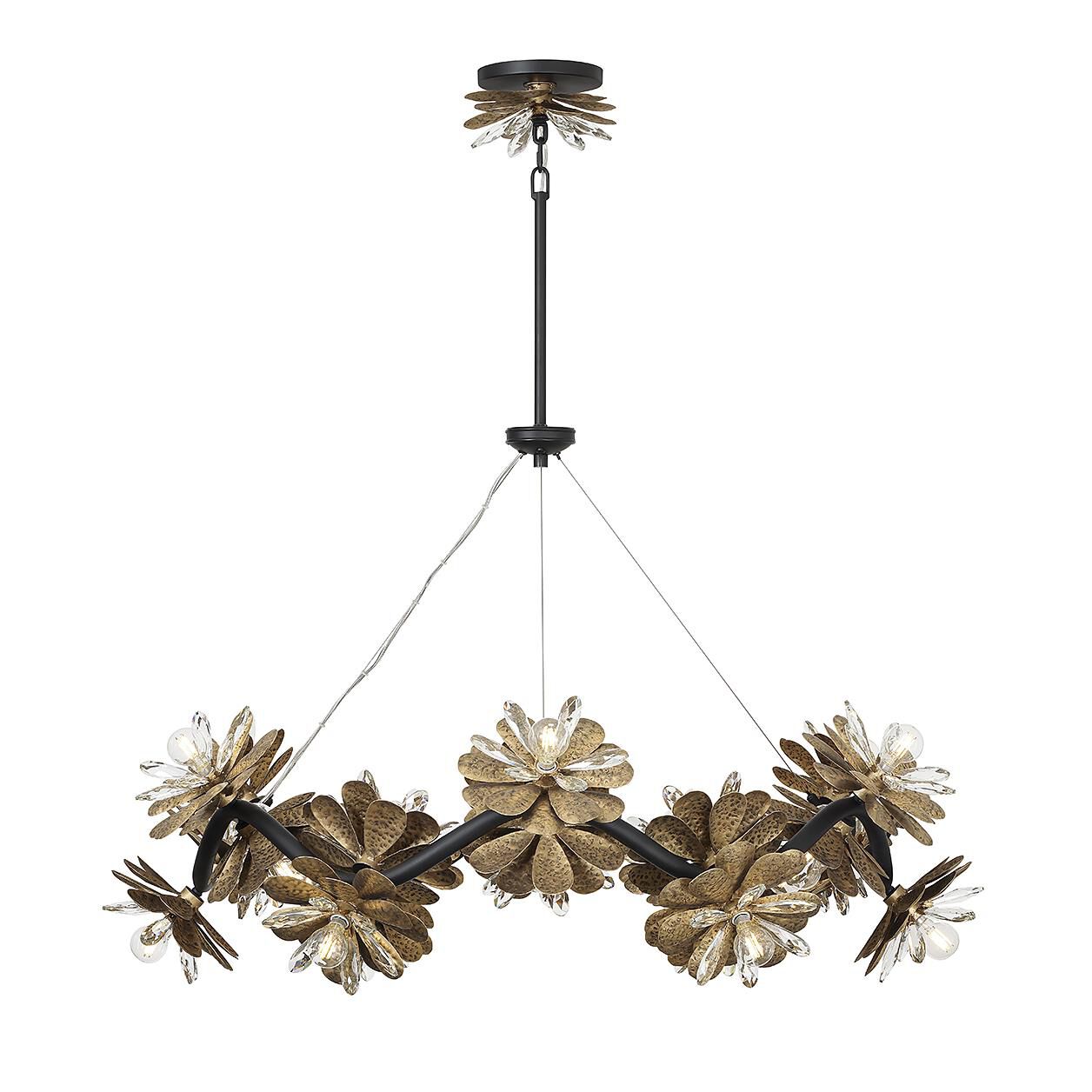 Giselle 46 Inch 24 Light Chandelier by Savoy House
