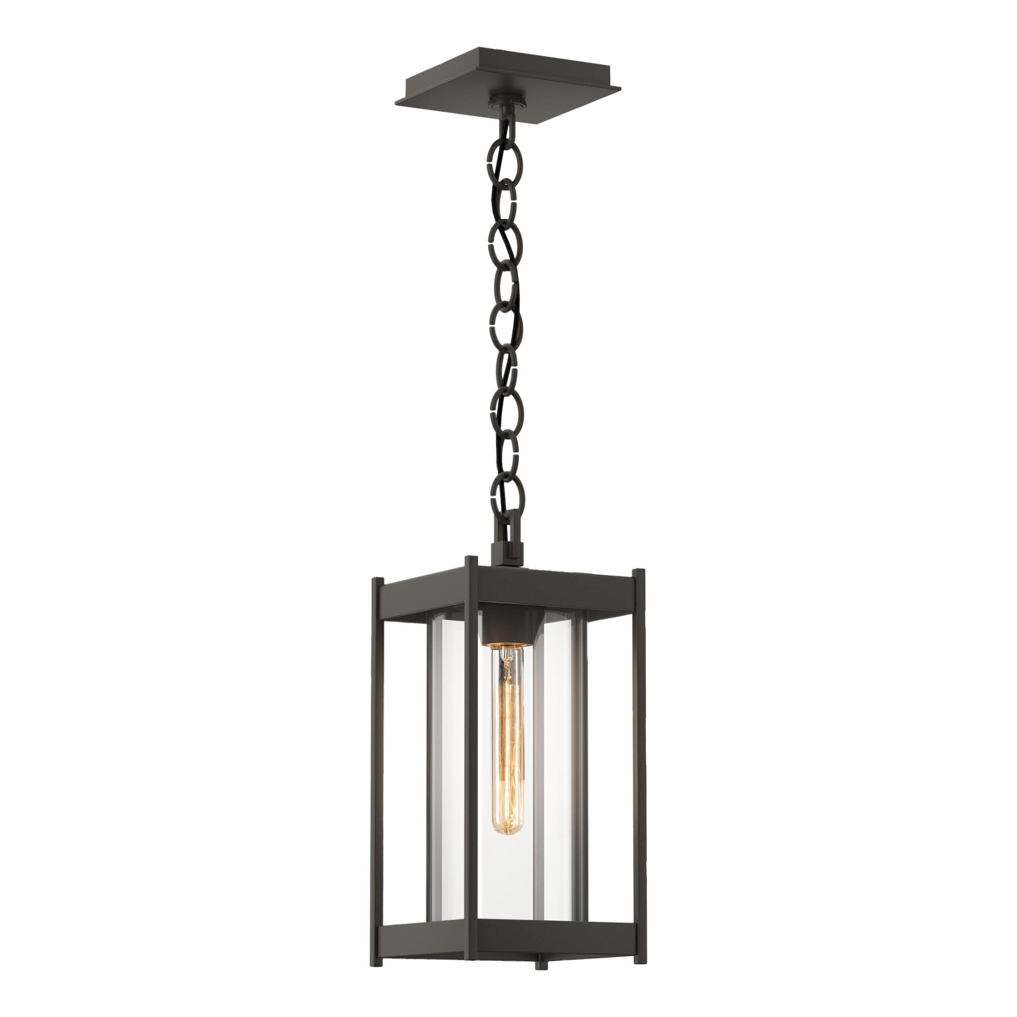 Hubbardton Forge Cela 14 Inch Tall Outdoor Hanging Lantern