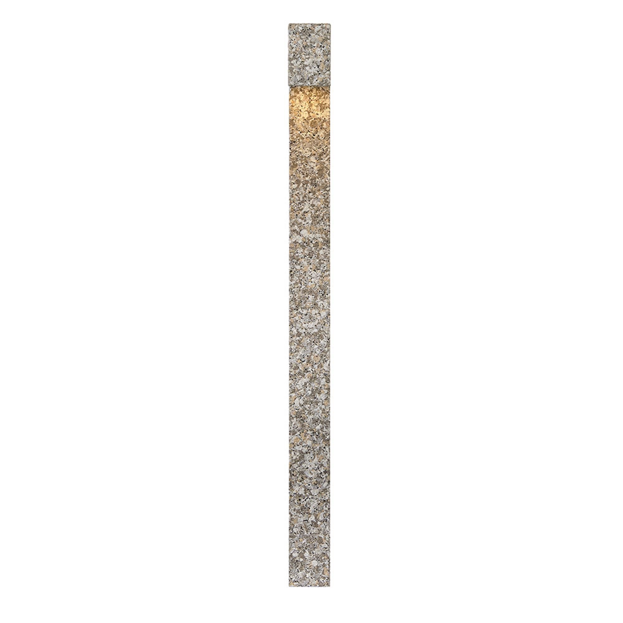 Shown in Quarry Stone finish and Etched Lens glass