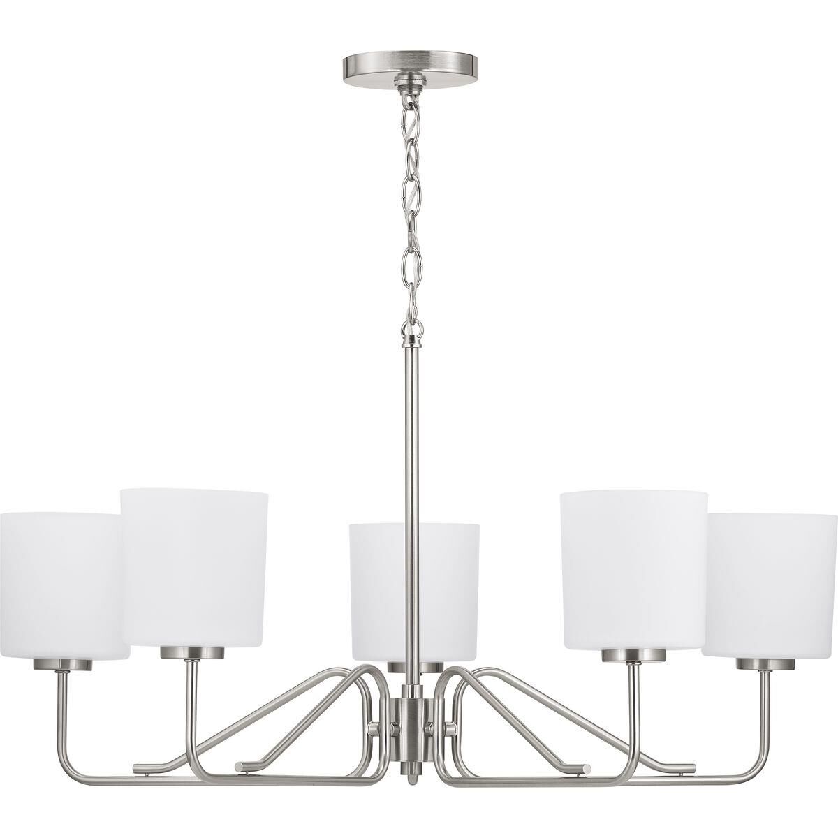 Tobin 27 Inch 5 Light Chandelier by Progress Lighting
