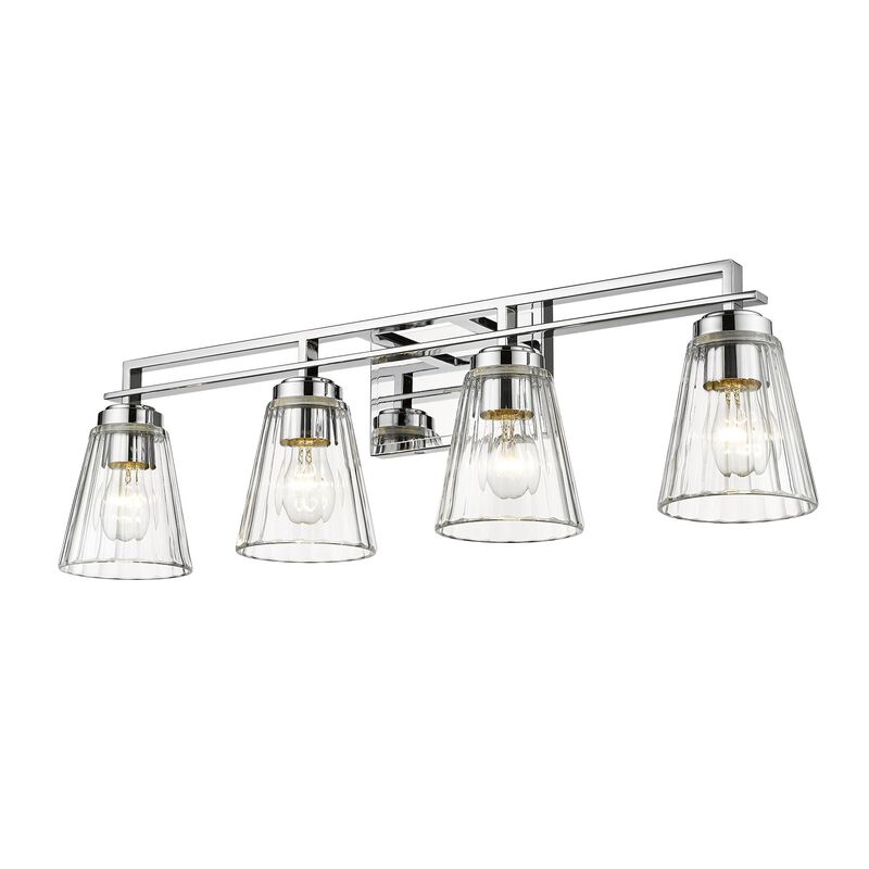 Lyna 30 Inch 4 Light Bath Vanity Light by Z-Lite