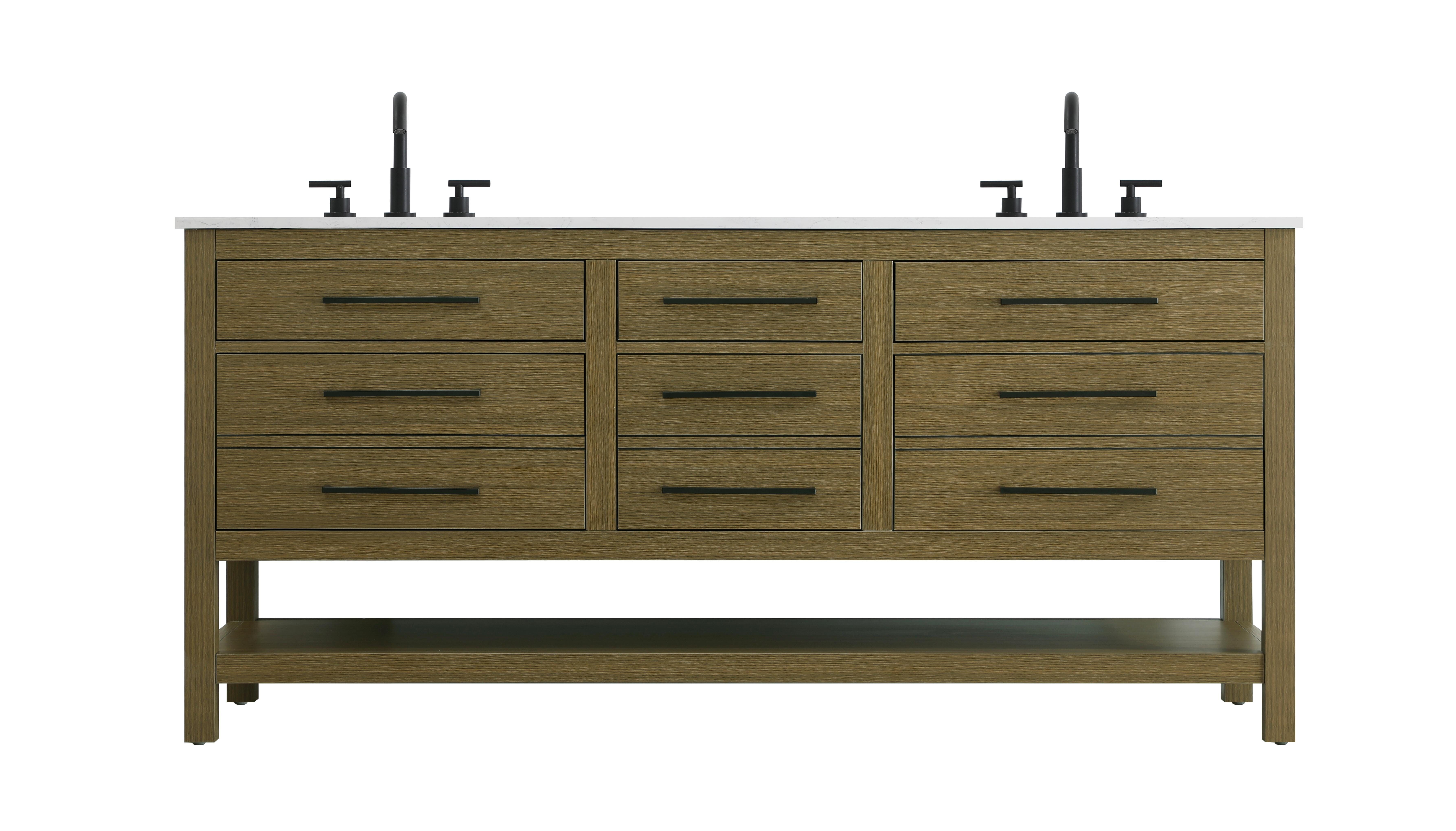 Karson 72 Inch Bath Vanity by Elegant Dcor