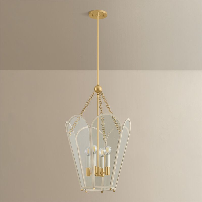 Clarisse Medium Lantern Pendant by Mitzi