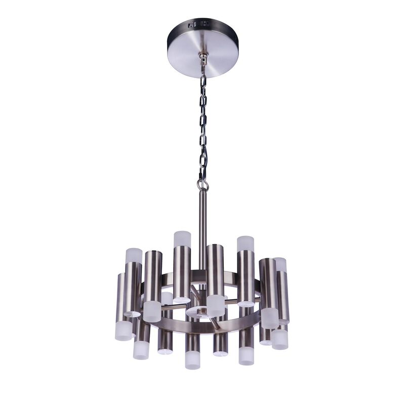 Simple Lux 15 Inch 16 Light LED Mini Chandelier by Craftmade