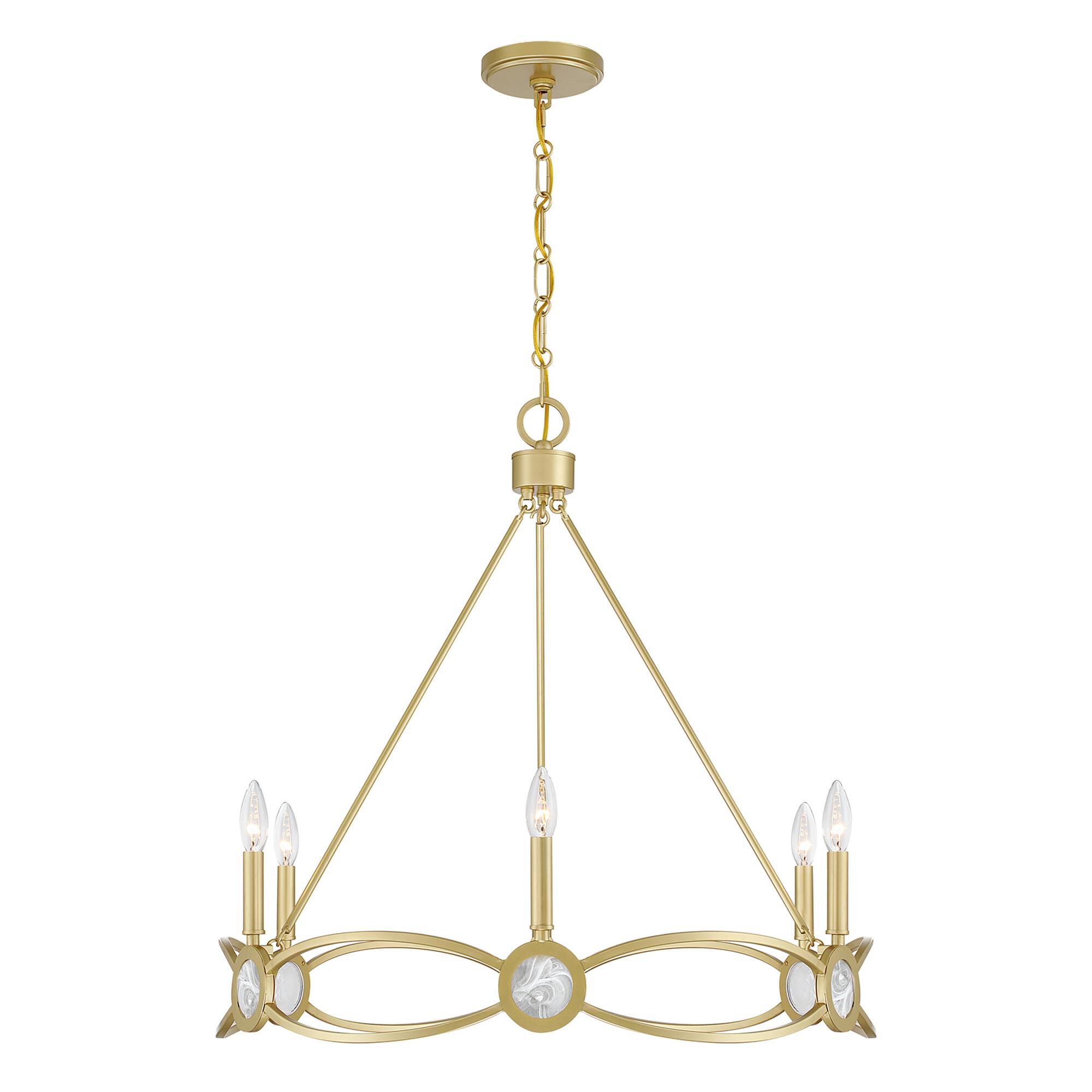 Minette 28 Inch Chandelier by Savoy House