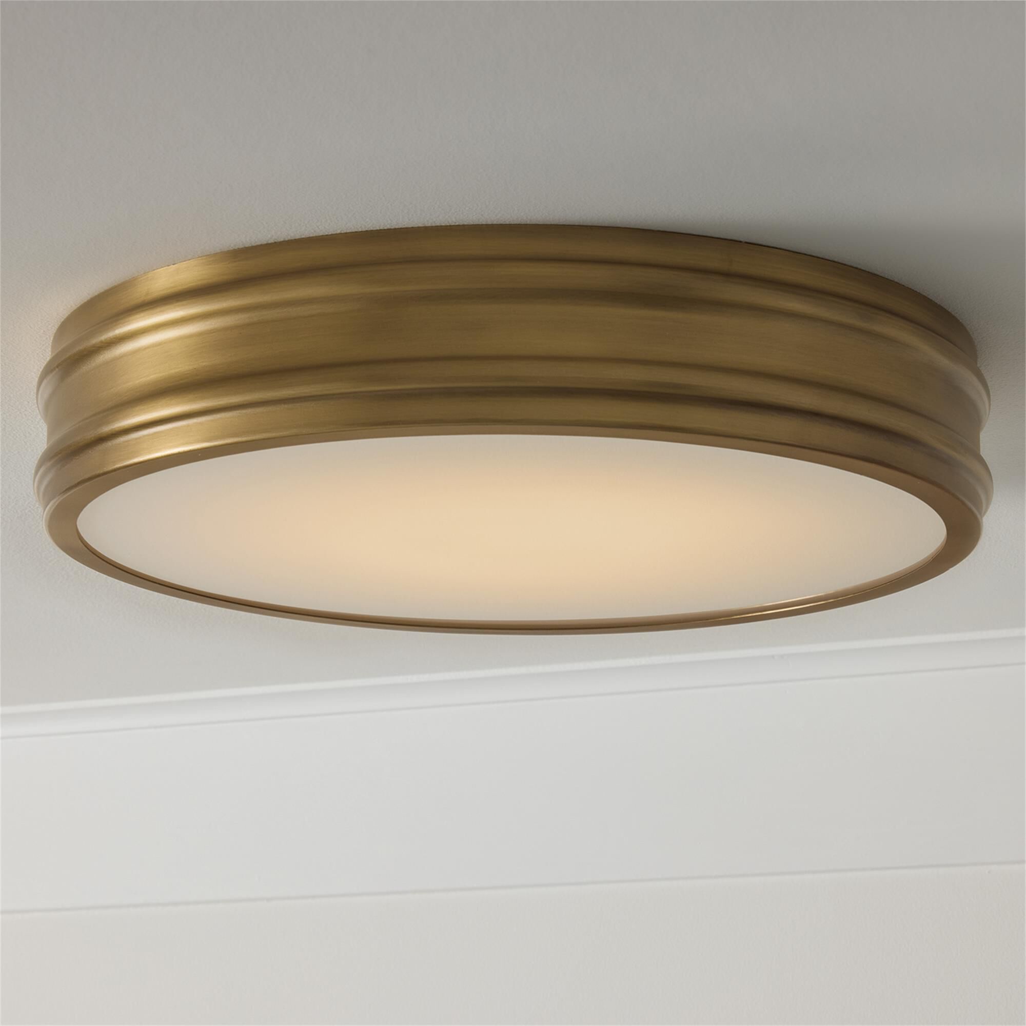 Shown in Aged Brass finish
