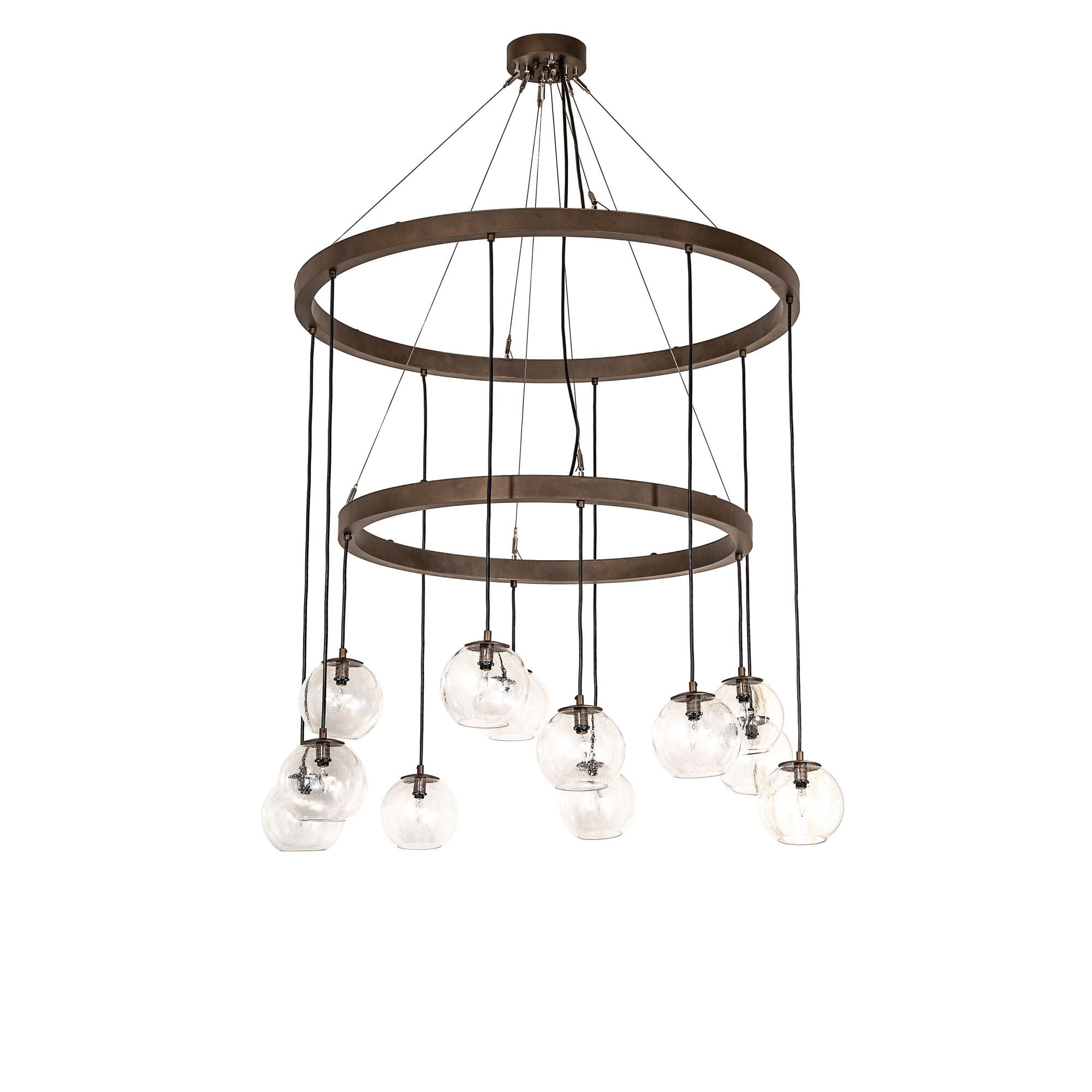 Shown in Bronze Finish finish and Seeded  Or Acrylic glass