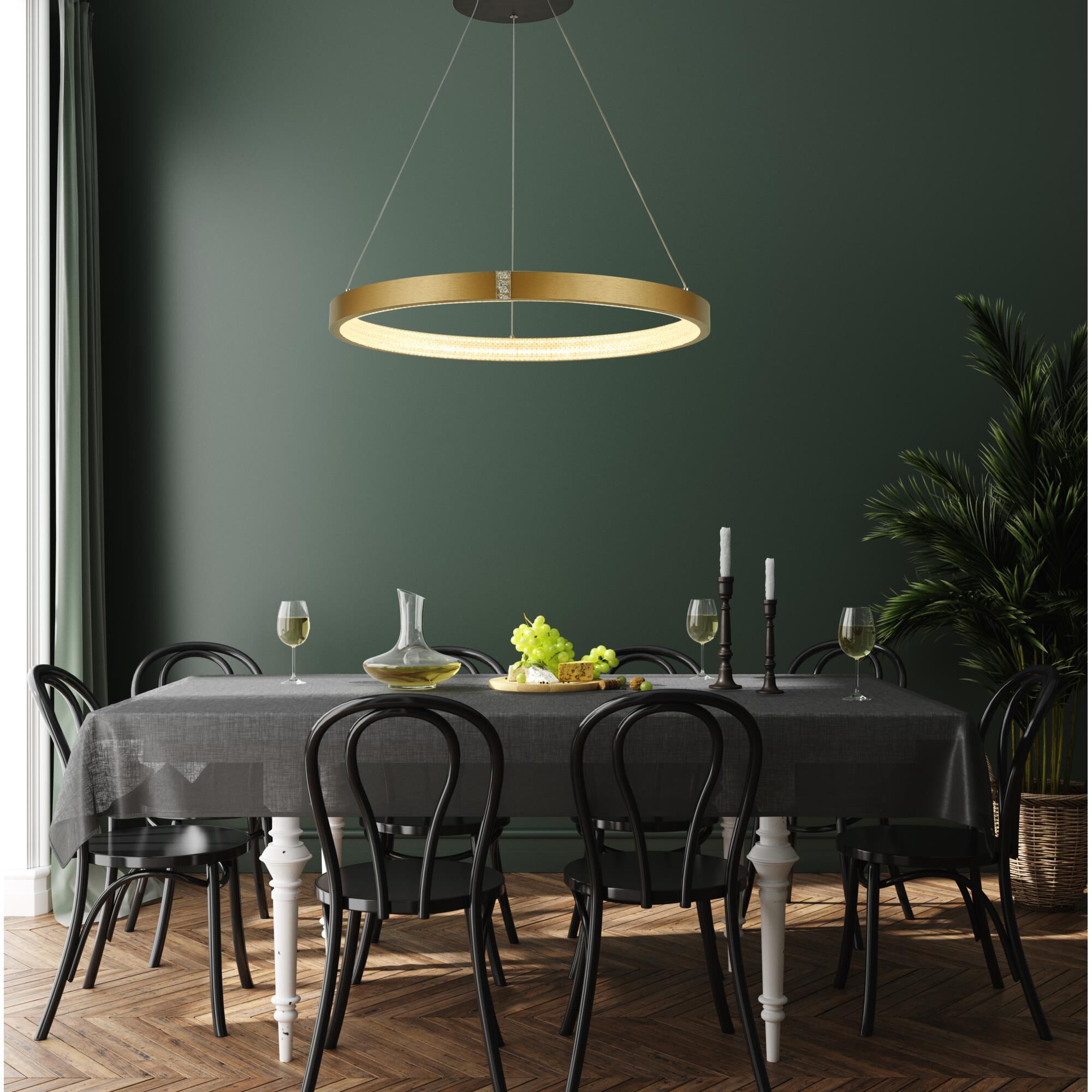 Thumprints Kinsley 24 Inch LED Chandelier