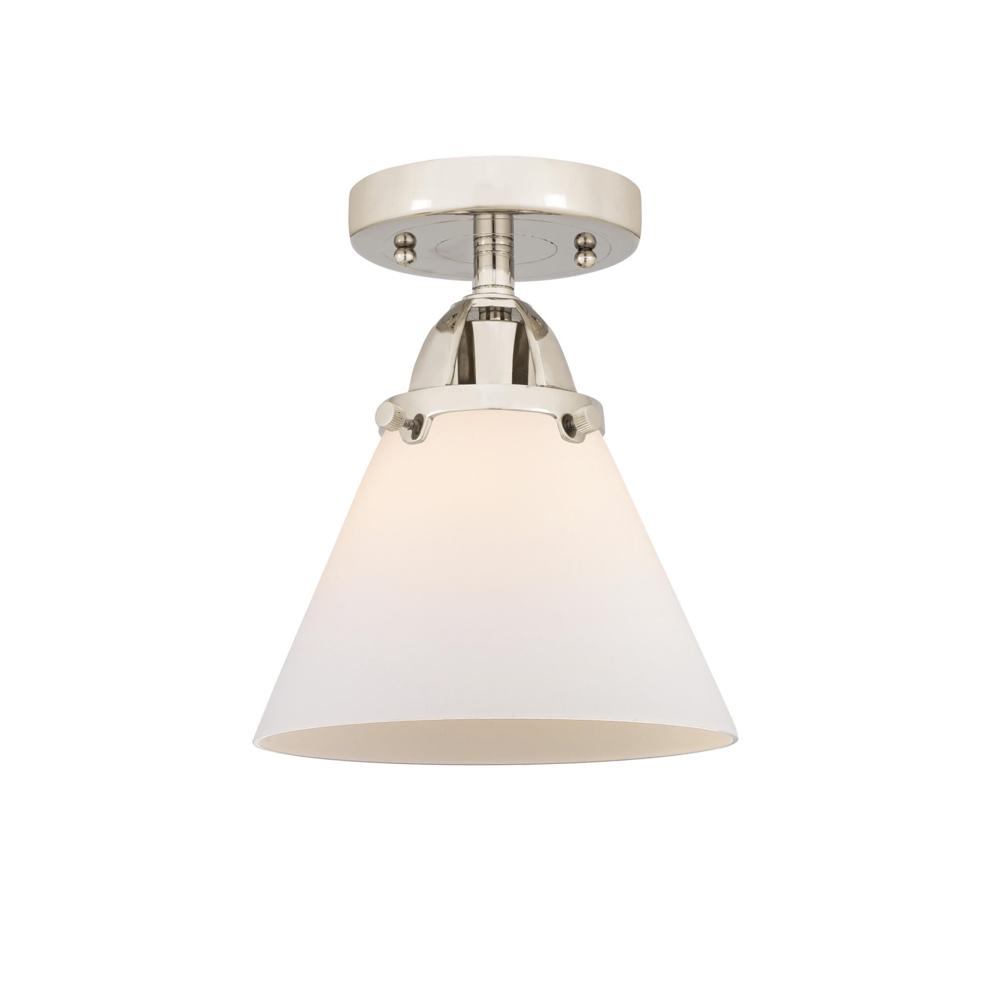 Bruno Marashlian Cone 7 Inch 1 Light Semi Flush Mount by Innovations Lighting