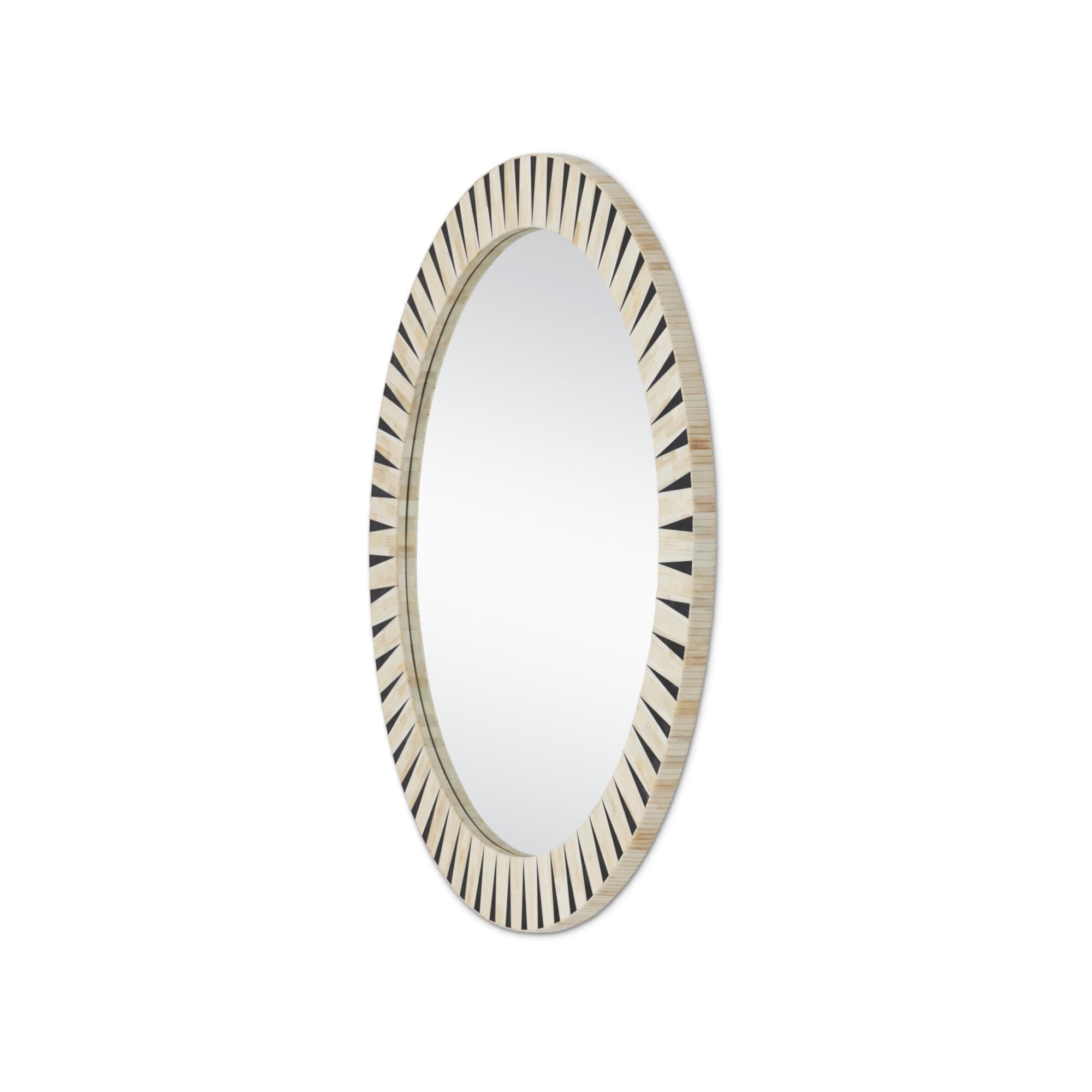 Arvi Round Mirror Decorative Mirrors,