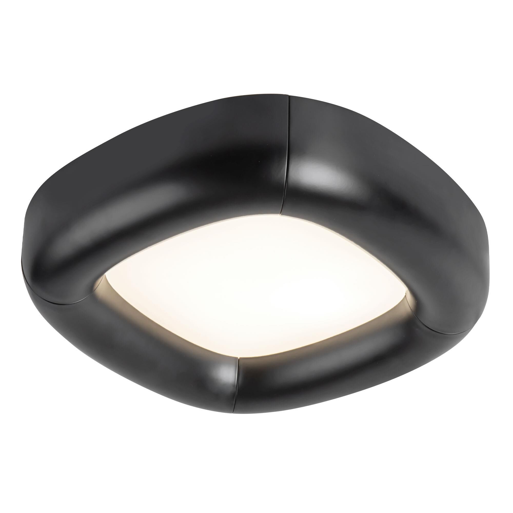 Shown in Black finish and Frosted Acrylic Diffuser glass