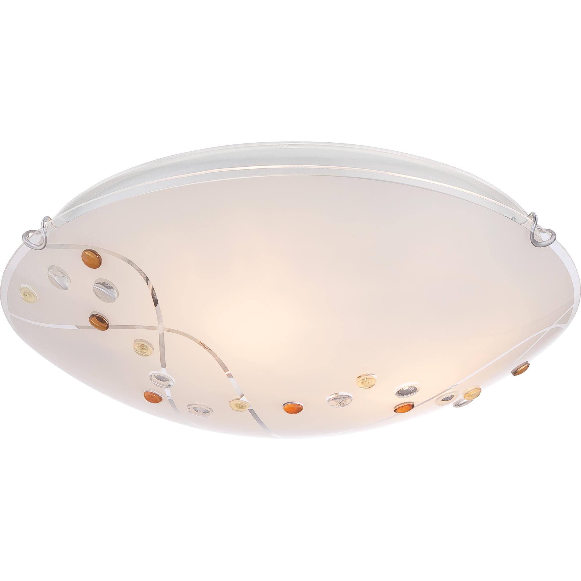 Platinum Collection Stellar 16 Inch 3 Light LED Flush Mount by Quoizel