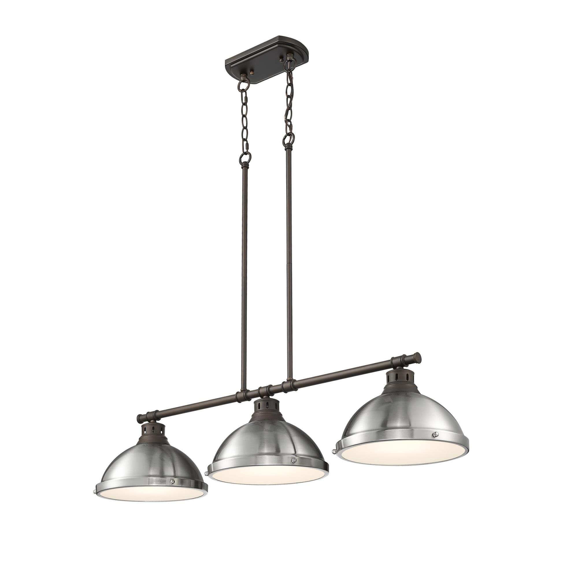 Shown in Pewter finish and Pewter shade