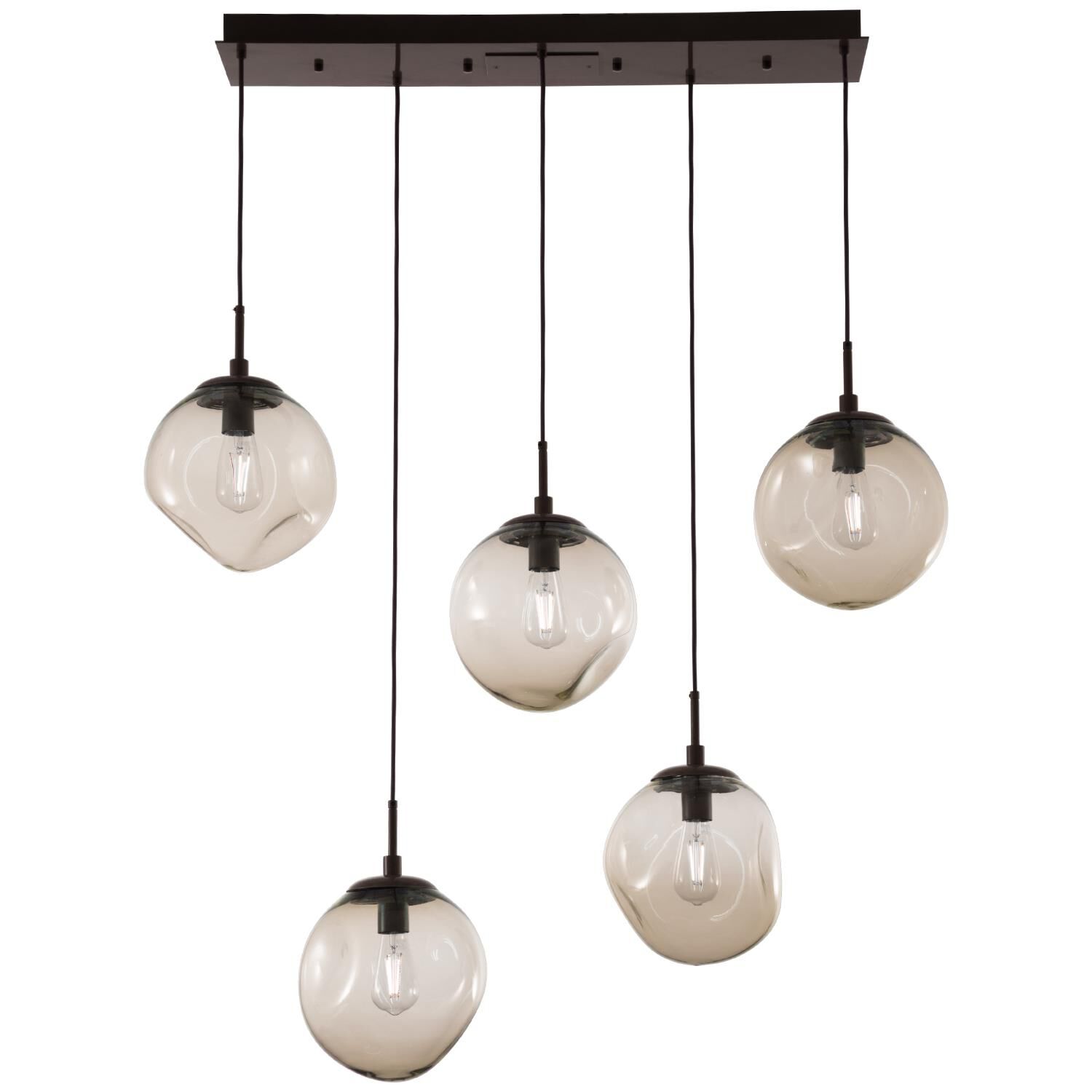 Levi Wilson Nebula 42 Inch 5 Light Linear Suspension Light by Hammerton Studio
