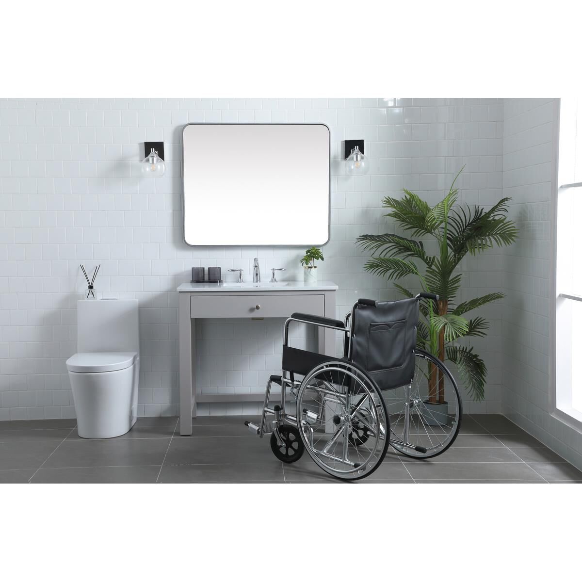 Hudson 36 Inch Bath Vanity by Elegant Decor