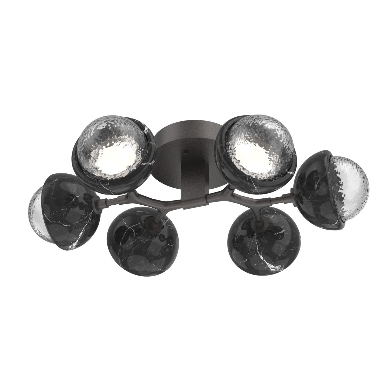 Levi Wilson Cabochon 27 Inch Flush Mount by Hammerton Studio