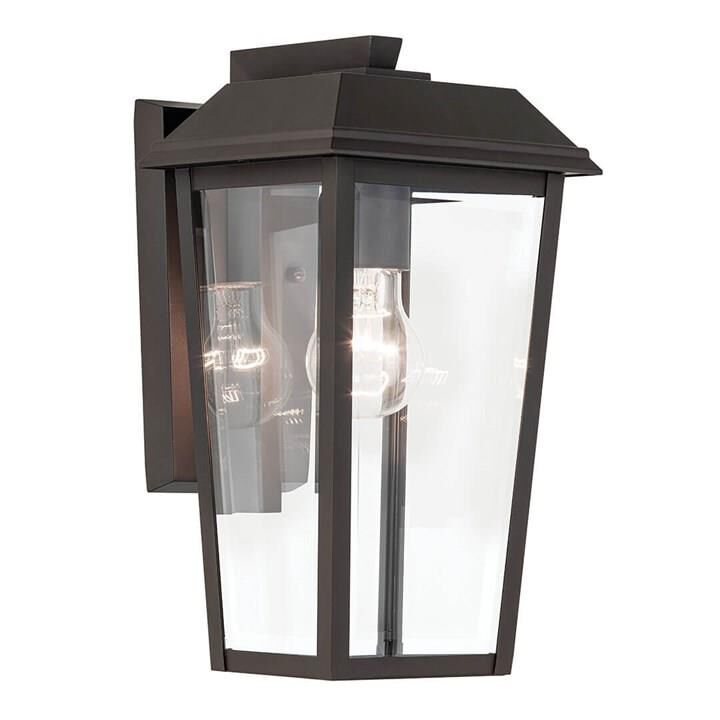 Kichler Lighting Mathus 13 Inch Tall Outdoor Wall Light