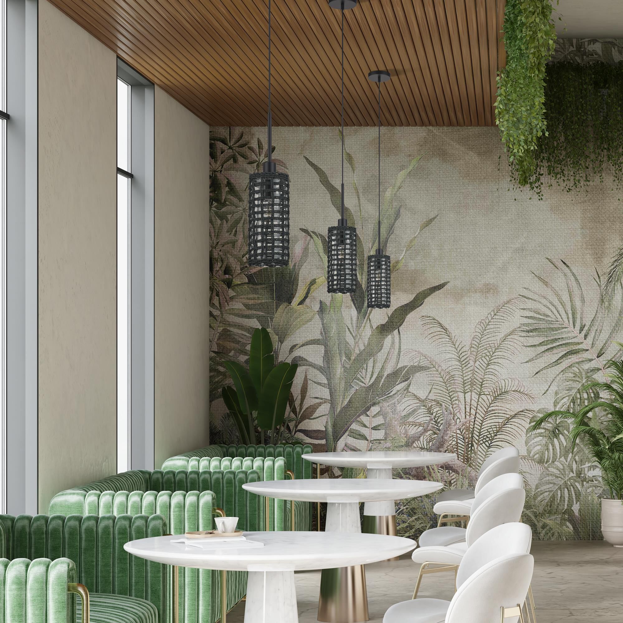 Twinewell 5 Inch Mini Pendant by Livex Lighting