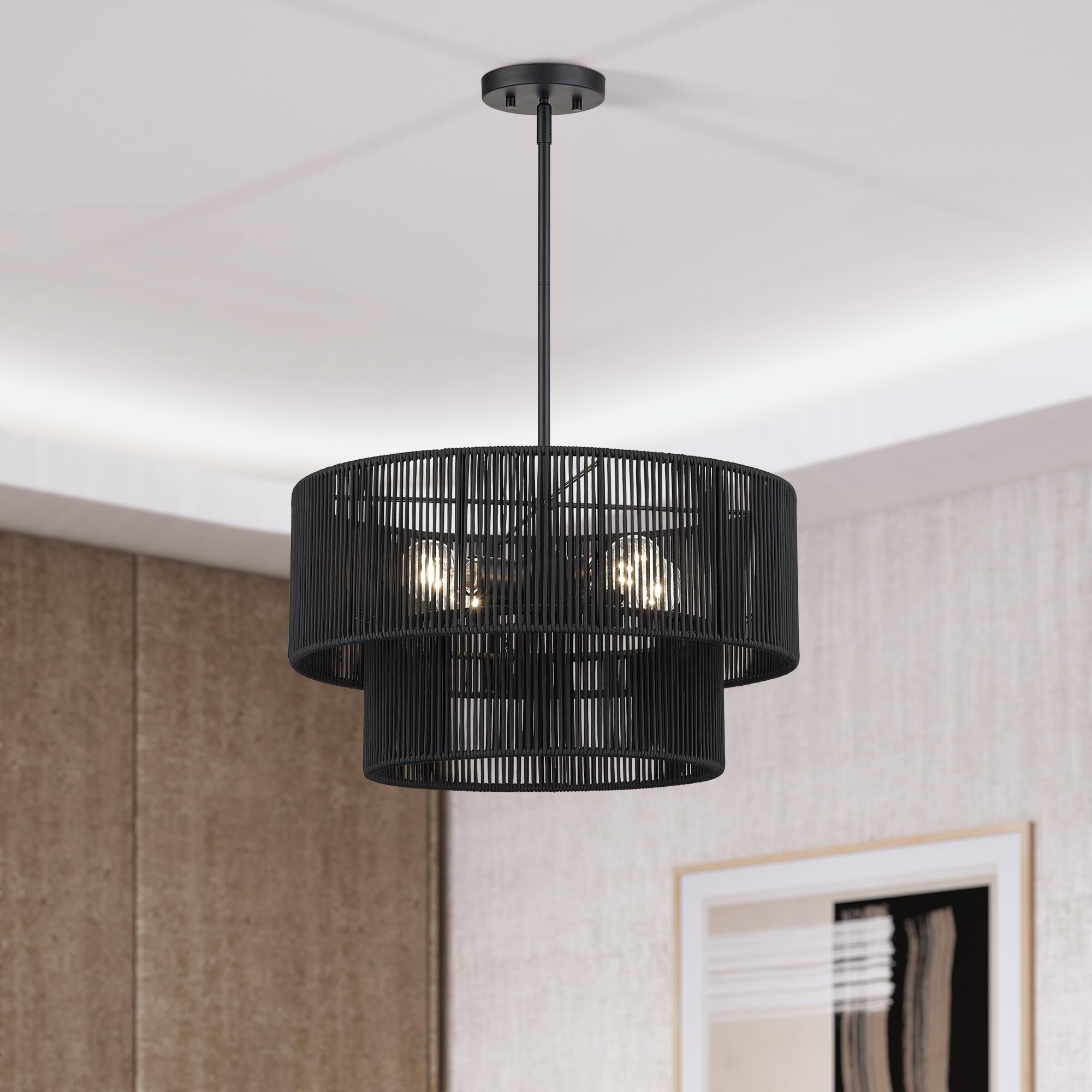 Acordia 20 Inch Large Pendant by Livex Lighting