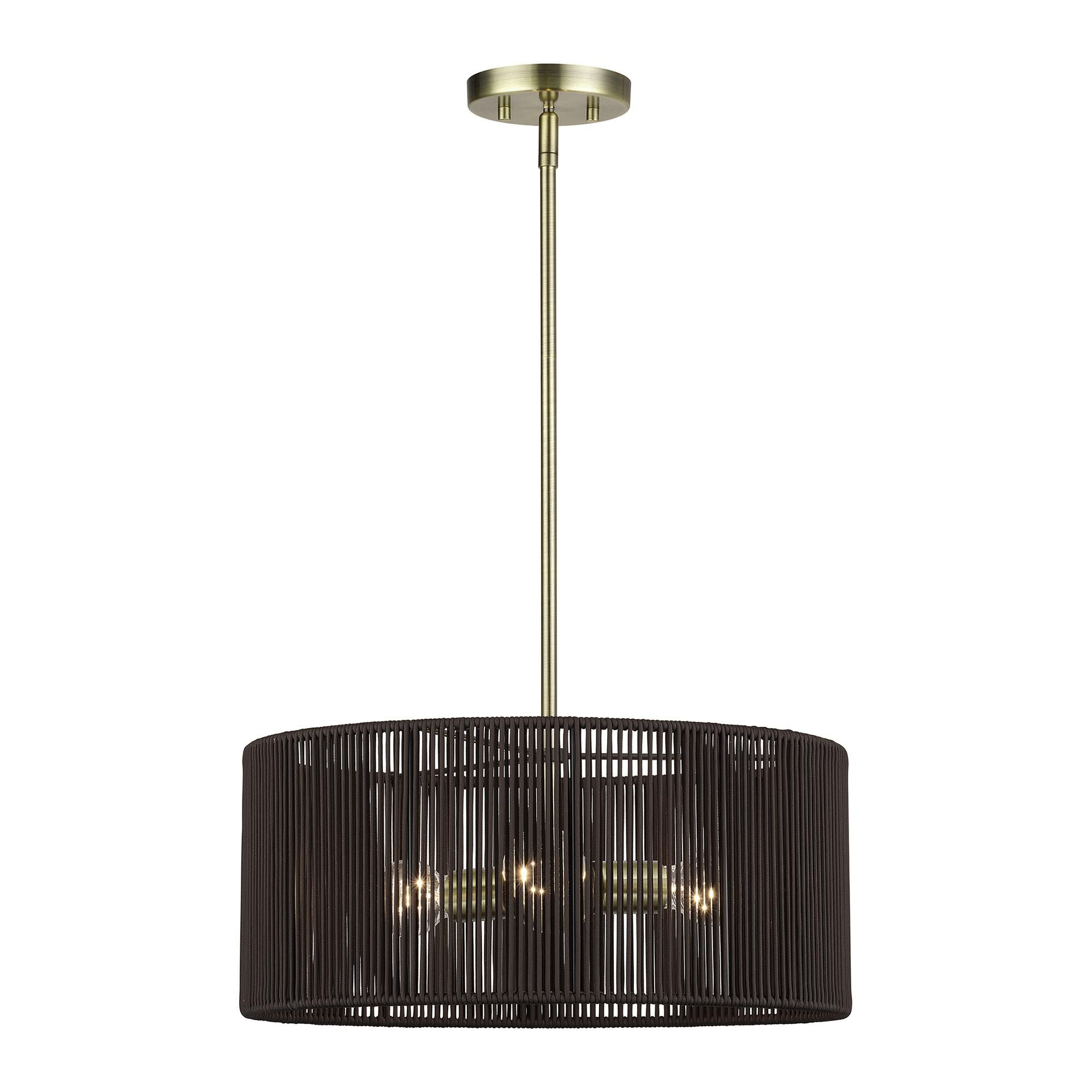 Acordia 18 Inch Large Pendant by Livex Lighting