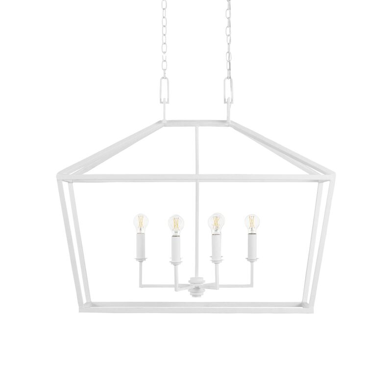Denison 40 Inch Cage Pendant by Currey and Company