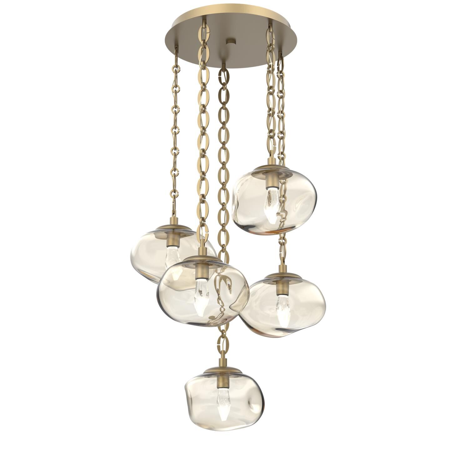 Levi Wilson Nova Led 24 Inch Multi Light Pendant by Hammerton Studio