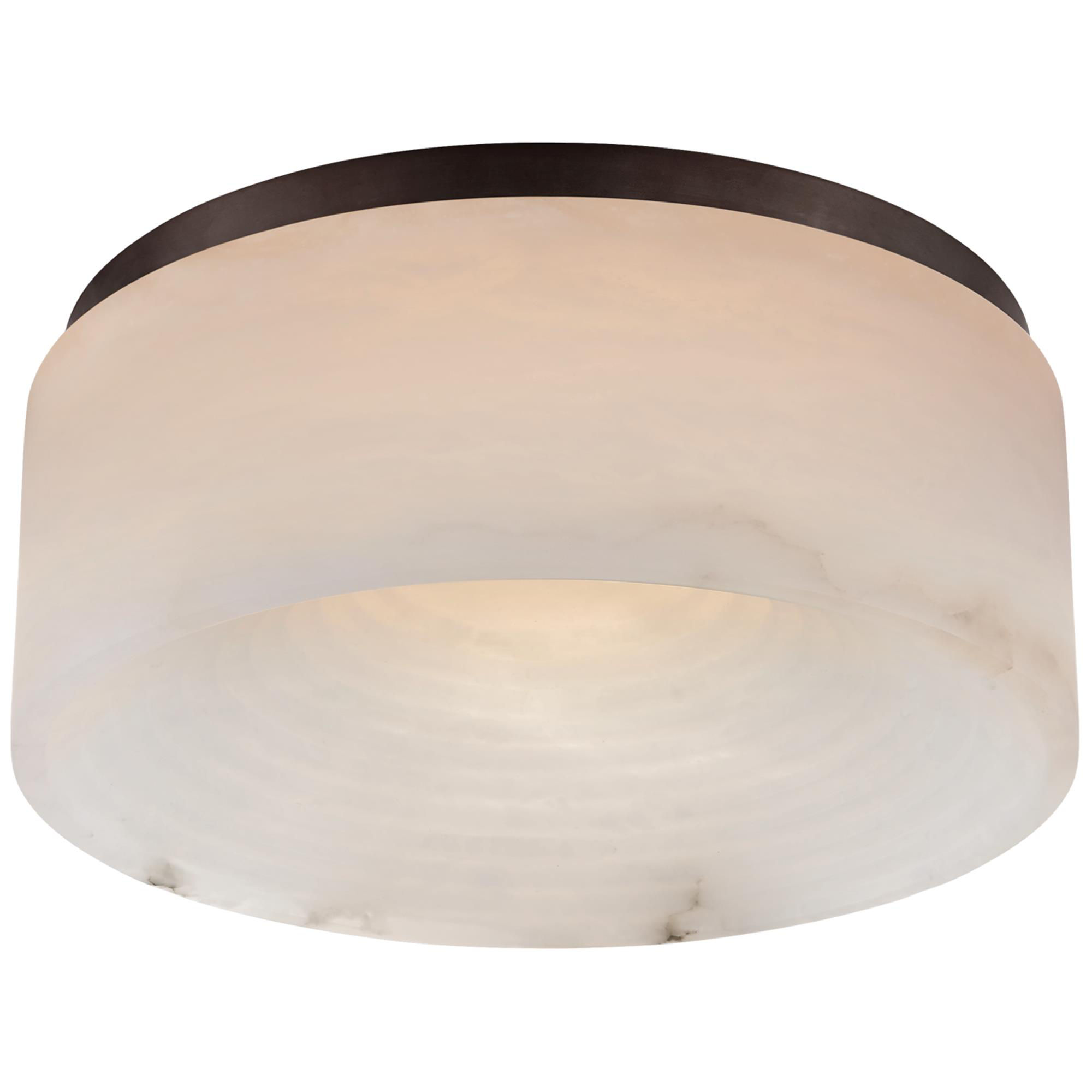 Shown in Bronze finish and Alabaster shade