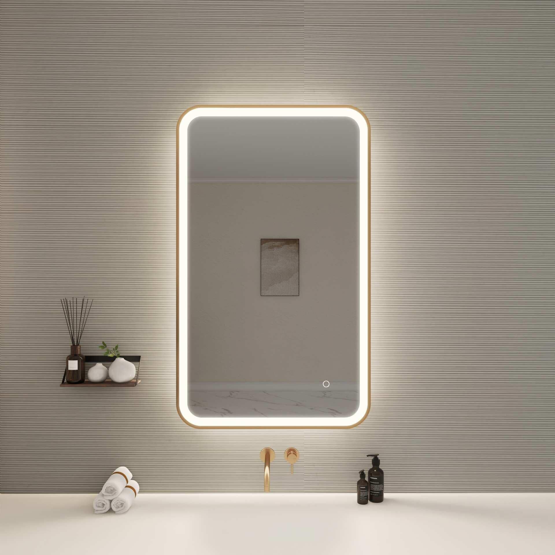 Shown in Satin Gold finish