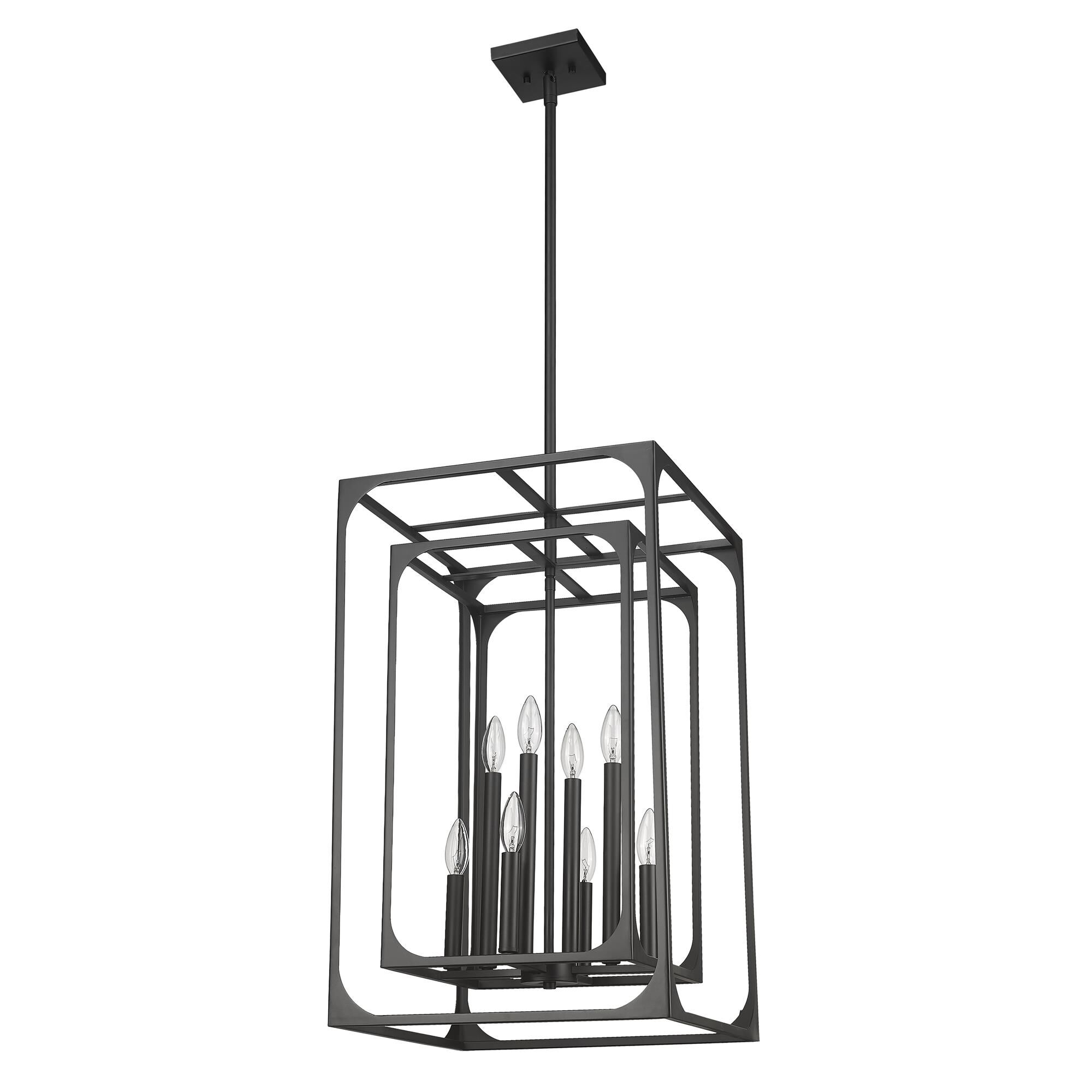 Easton 16 Inch 8 Light Mini Chandelier by Z-Lite