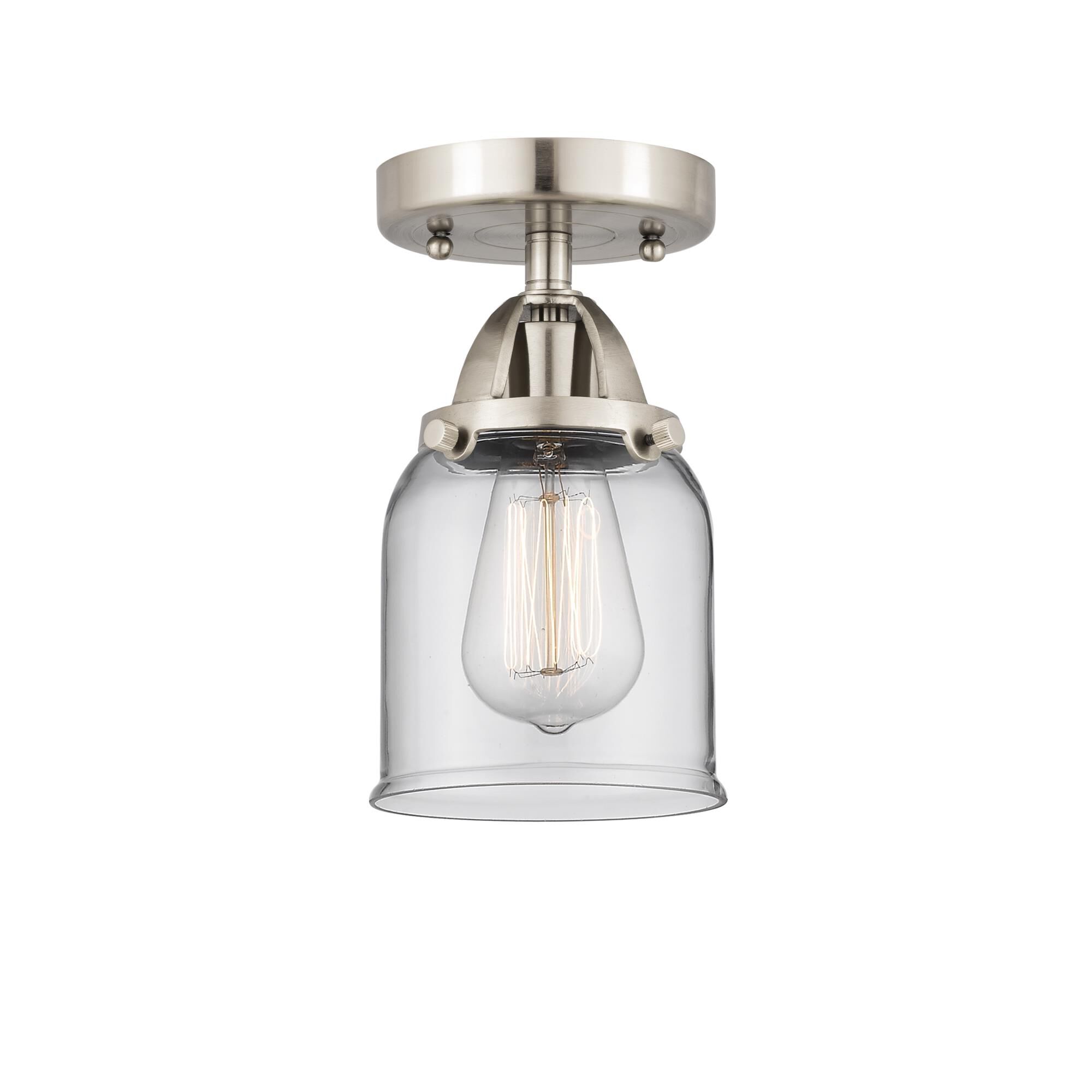 Bruno Marashlian Bell 5 Inch 1 Light Semi Flush Mount by Innovations Lighting