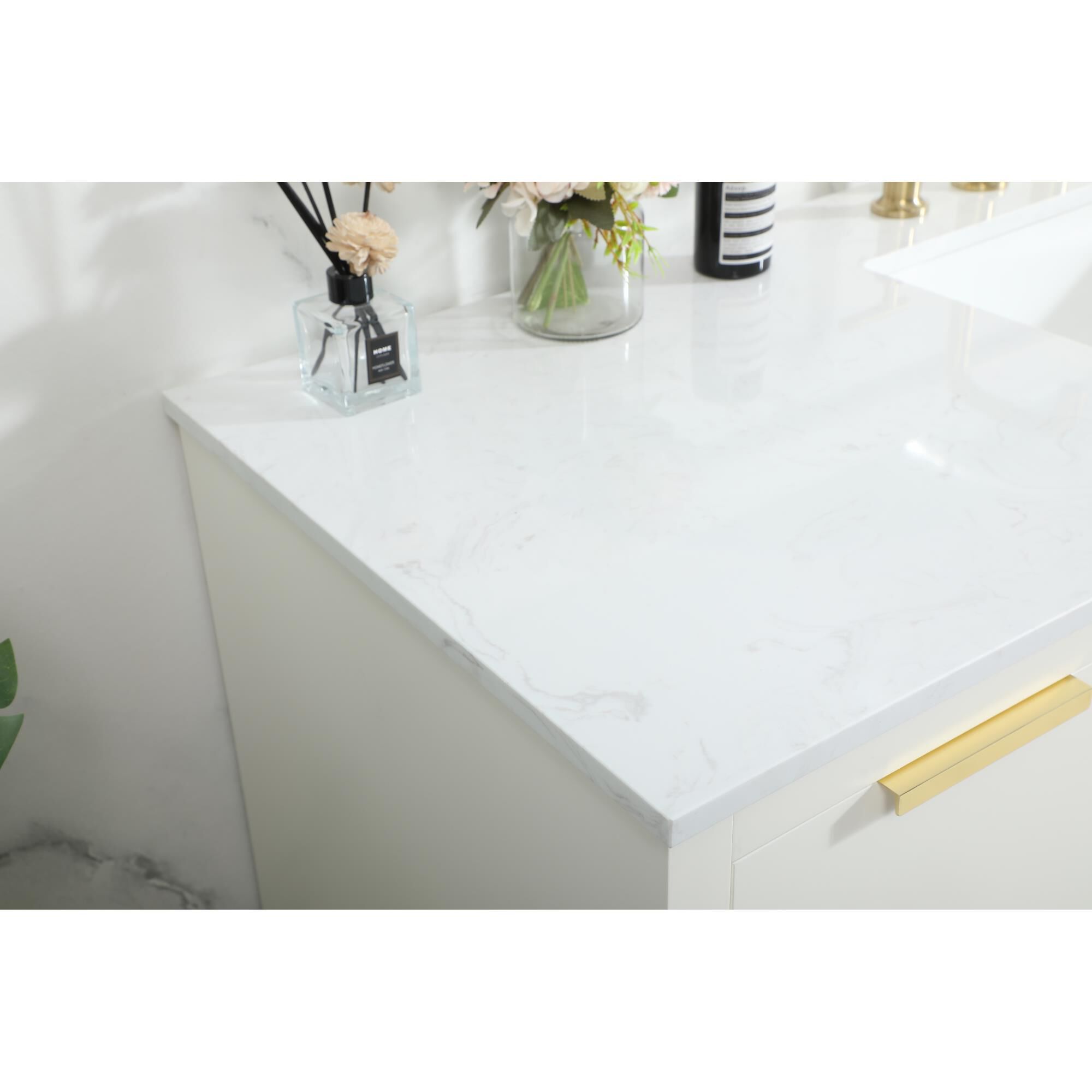 Shown in White finish