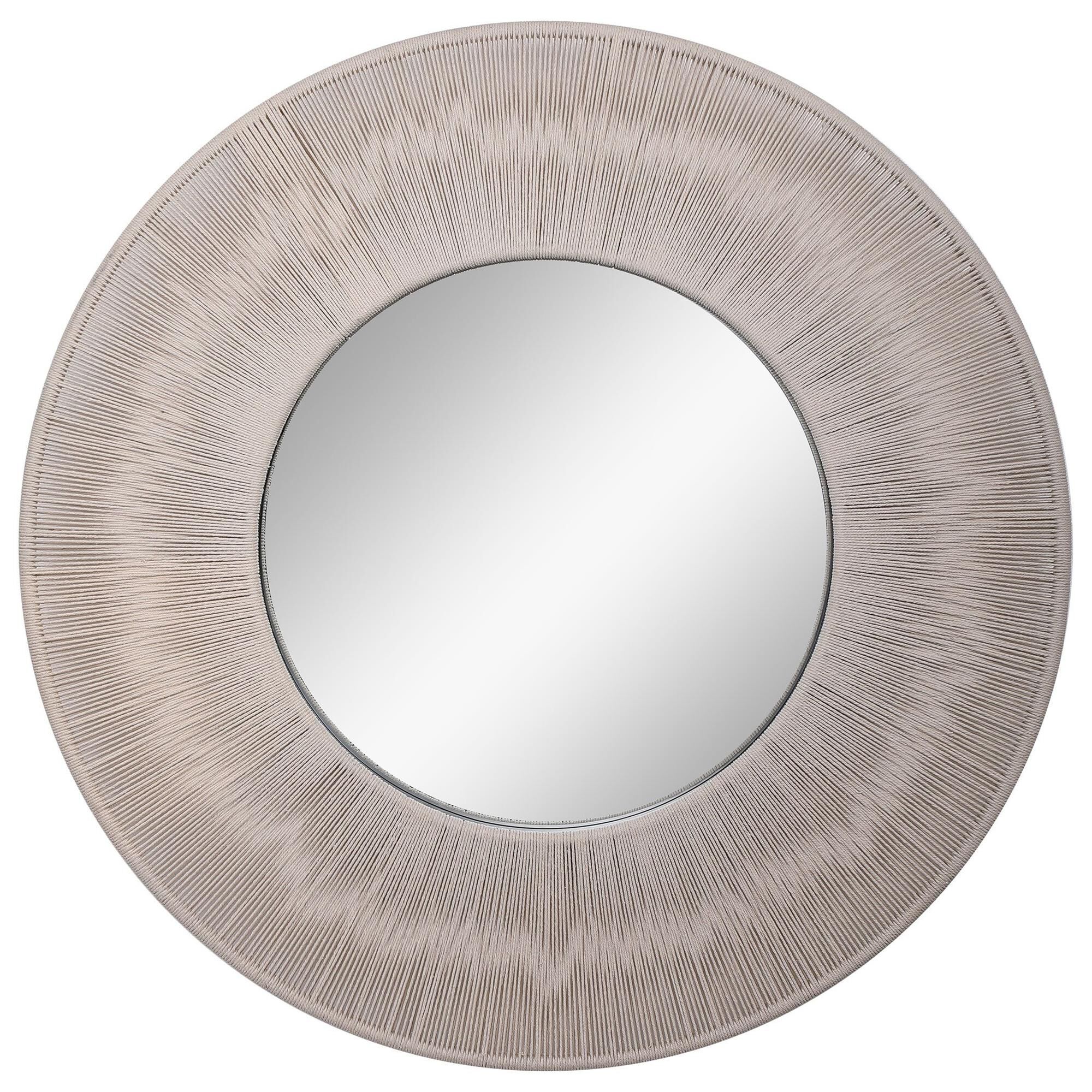 Uttermost Sailor's Knot Round Mirror by Uttermost